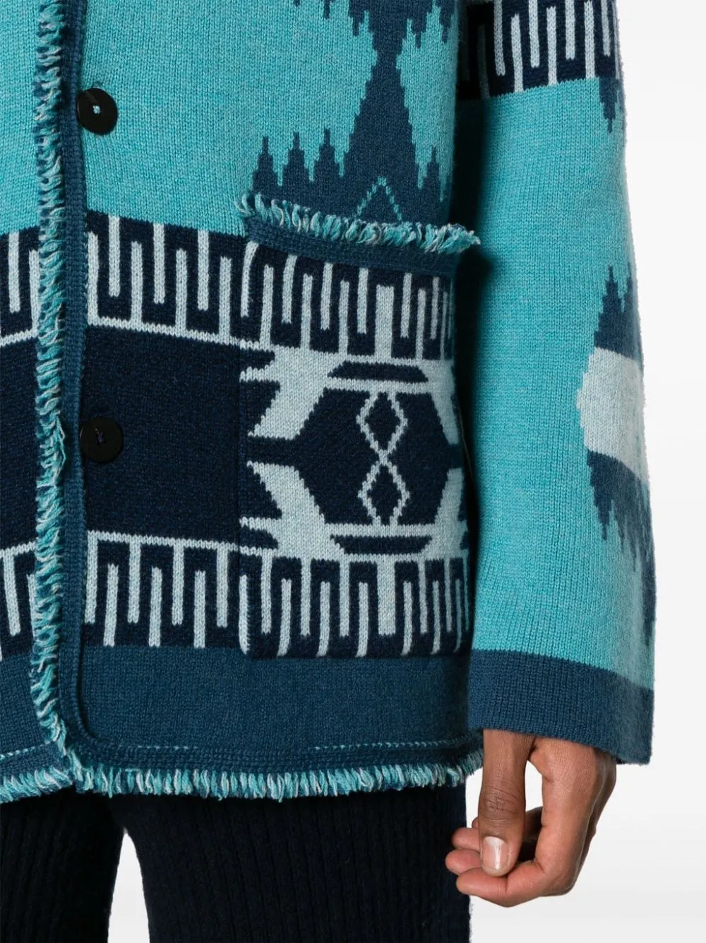 Alanui Sweaters Blue