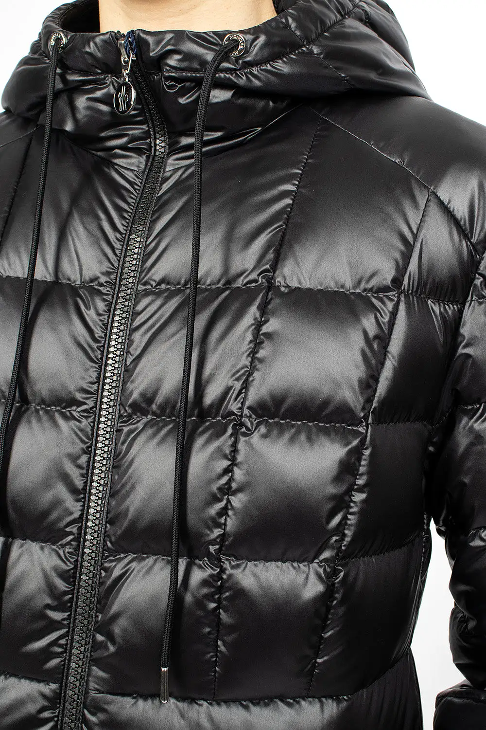 Amintore Long Down Jacket Black