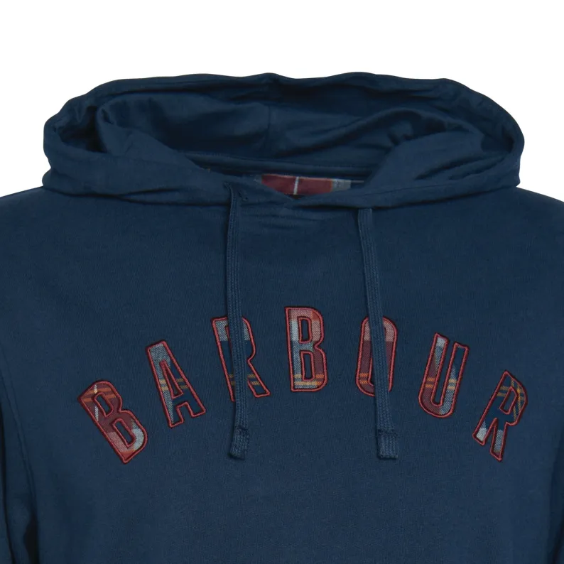 Barbour Debson Hoodie Navy MOL0583NY91