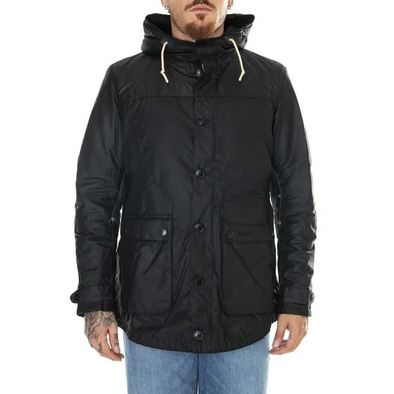 Barbour M's Game Parka Wax Black / Classic Jacket 