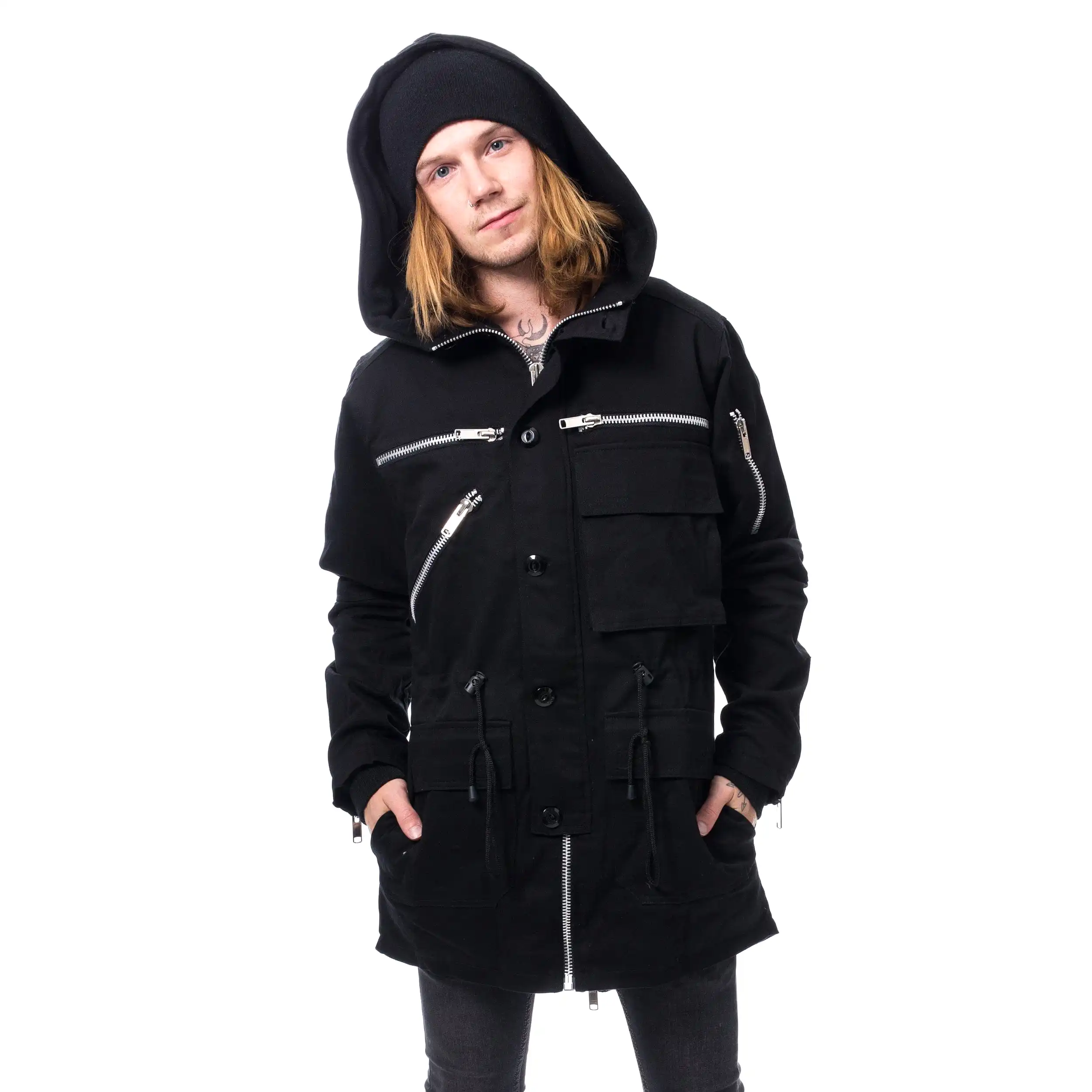 BASTIAN PARKA - BLACK