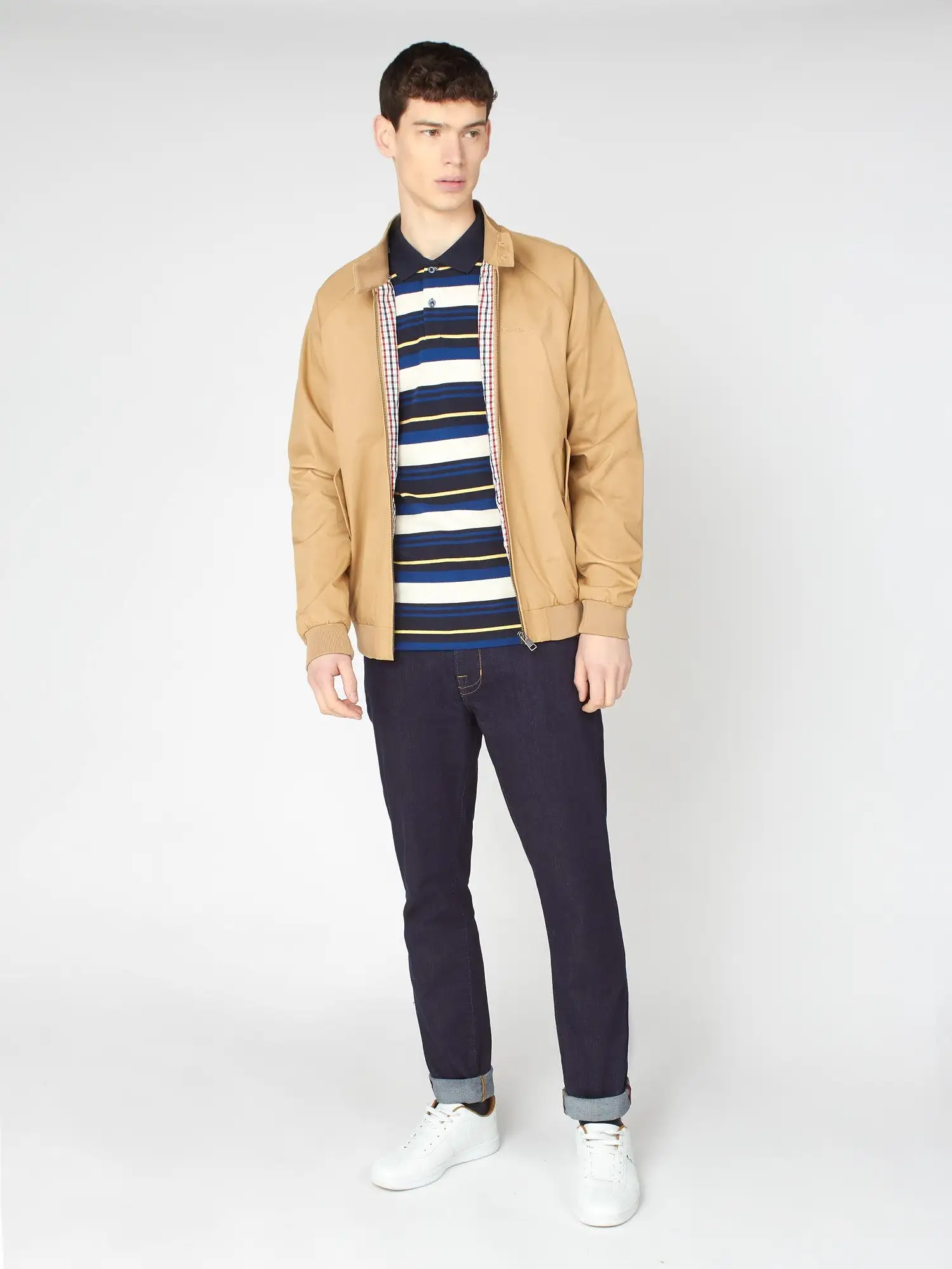 Ben Sherman Mens Signature Harrington Jacket