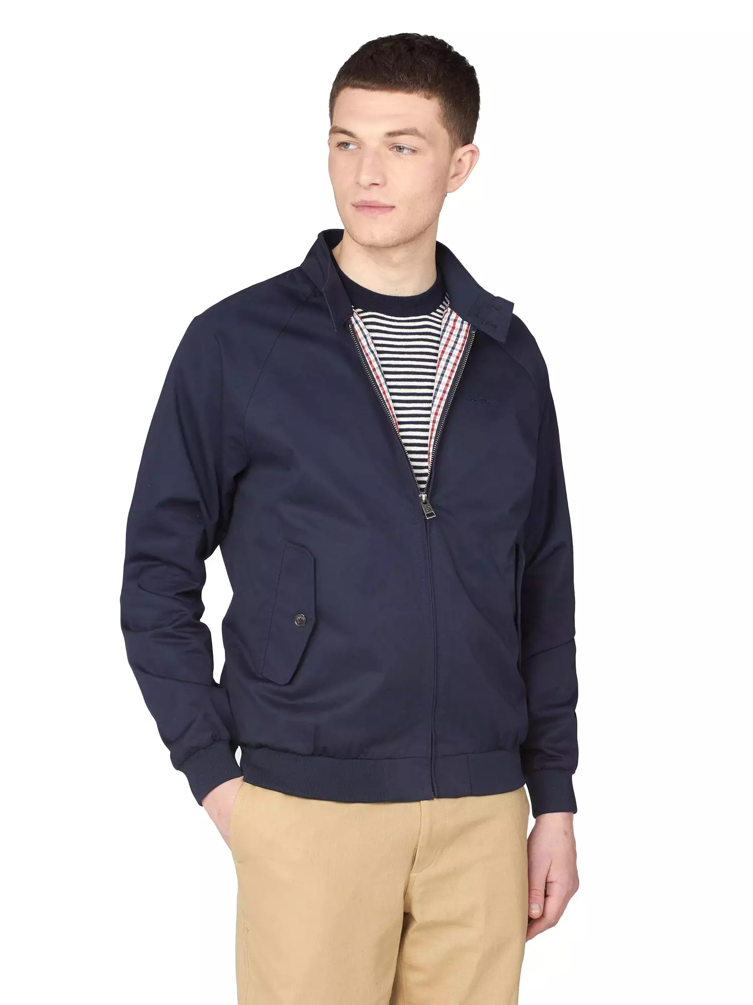 Ben Sherman Mens Signature Harrington Jacket