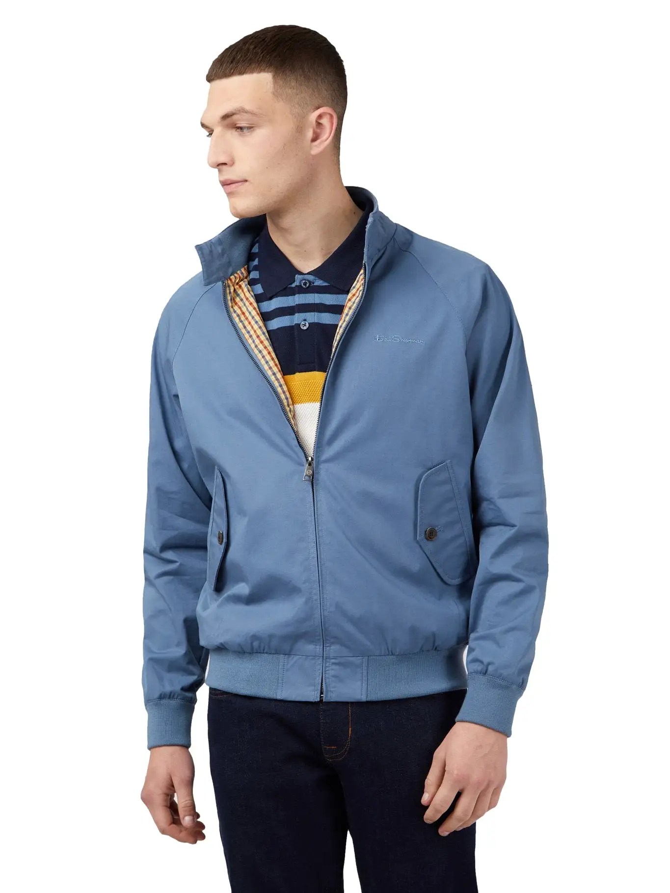 Ben Sherman Mens Signature Harrington Jacket