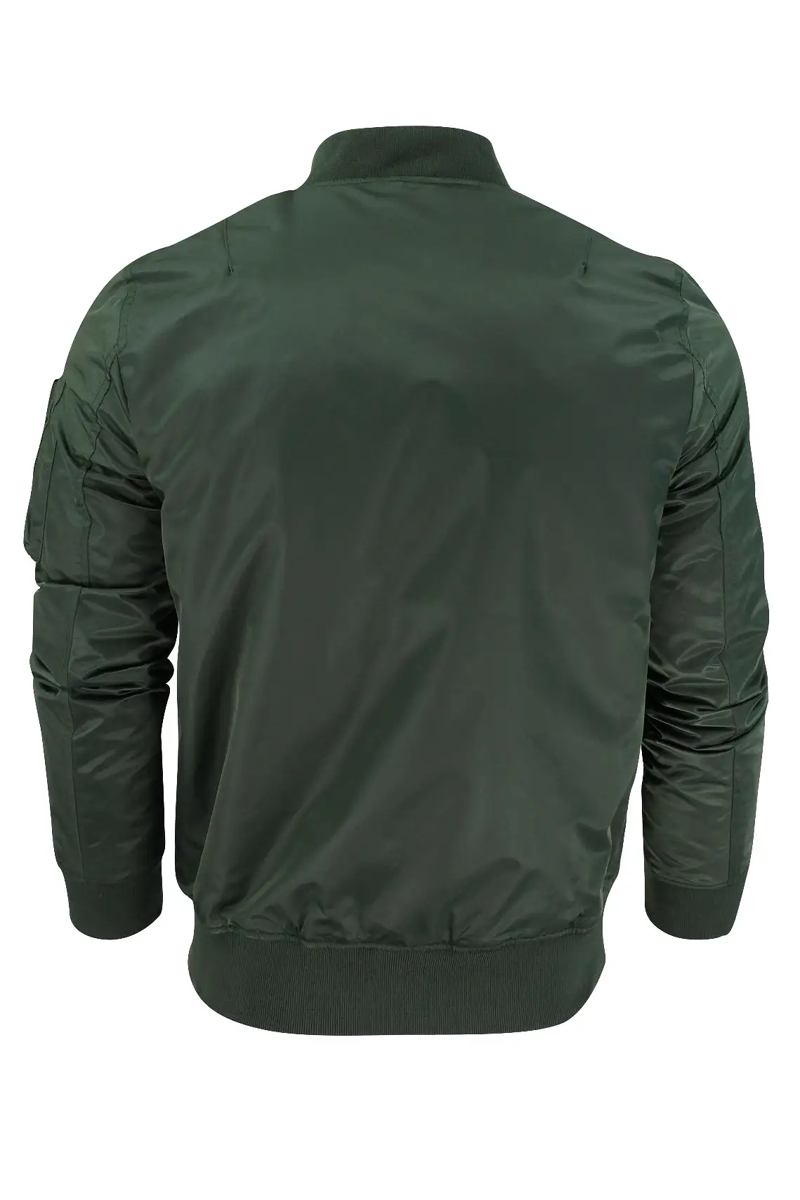 Brave Soul Men's Bomber Jacket Oslo MA1 Padded Retro Army