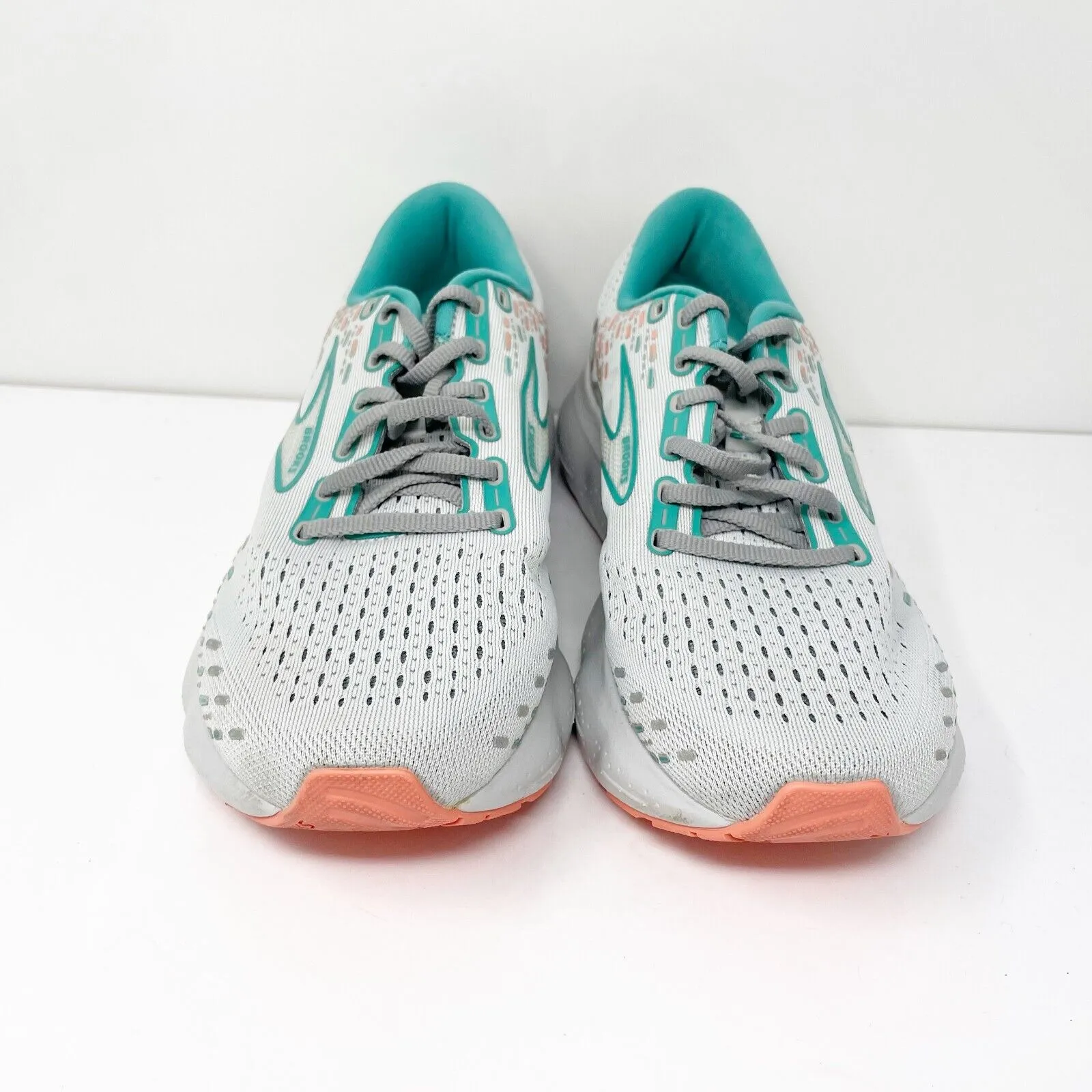 Brooks Womens Glycerin 20 1203691D061 Gray Running Shoes Sneakers Size 9.5 D