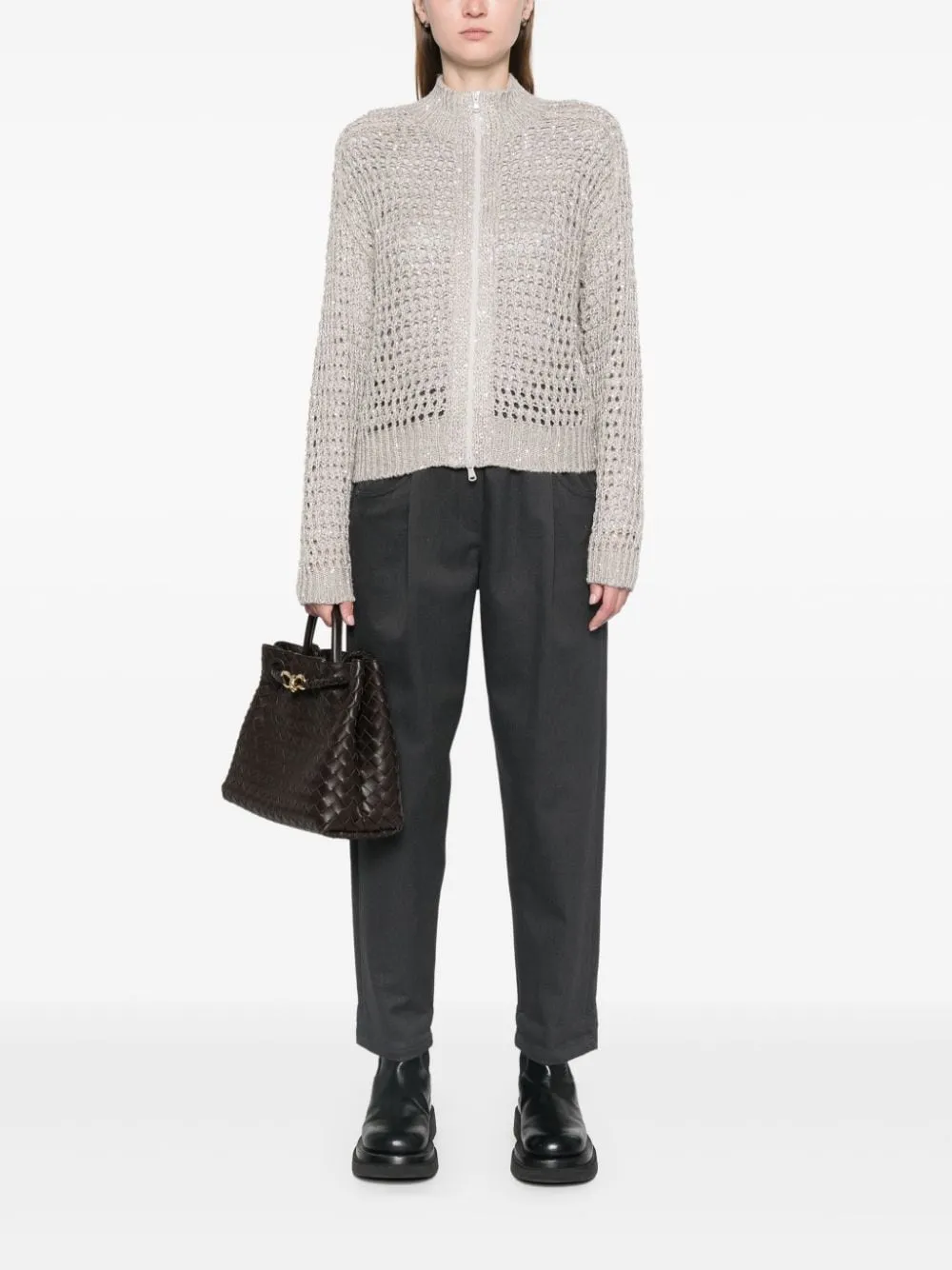 Brunello Cucinelli Sweaters Beige