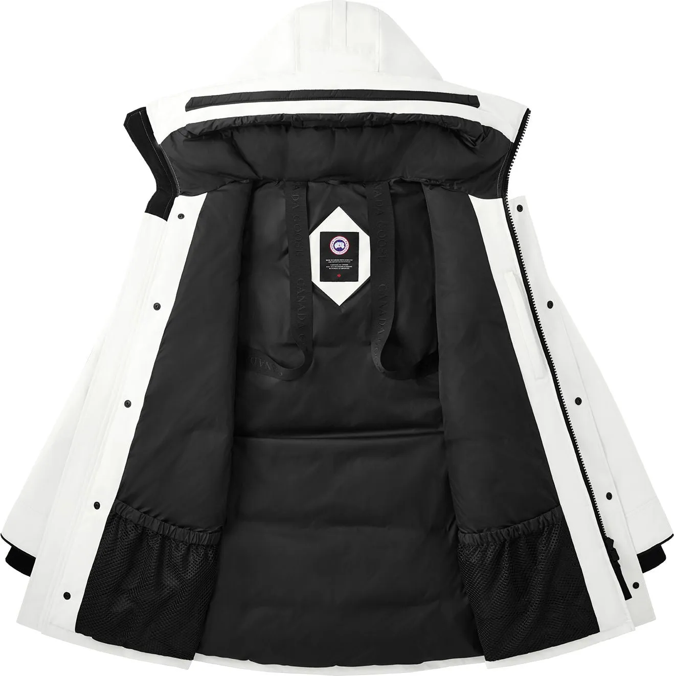 Canada Goose Langford Parka CR Black Disc North Star White