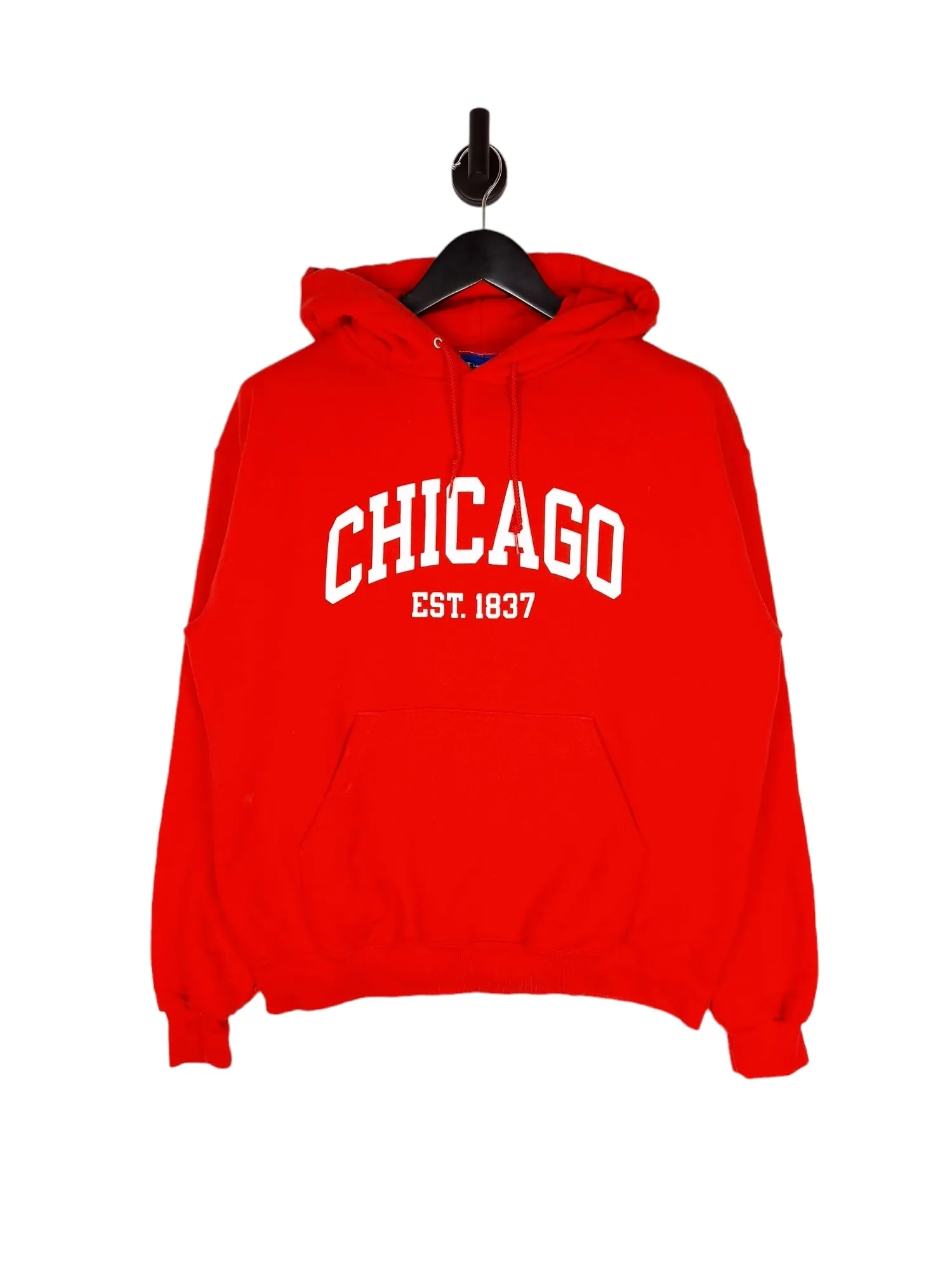 Champion Chicago College Hoodie - Size Large