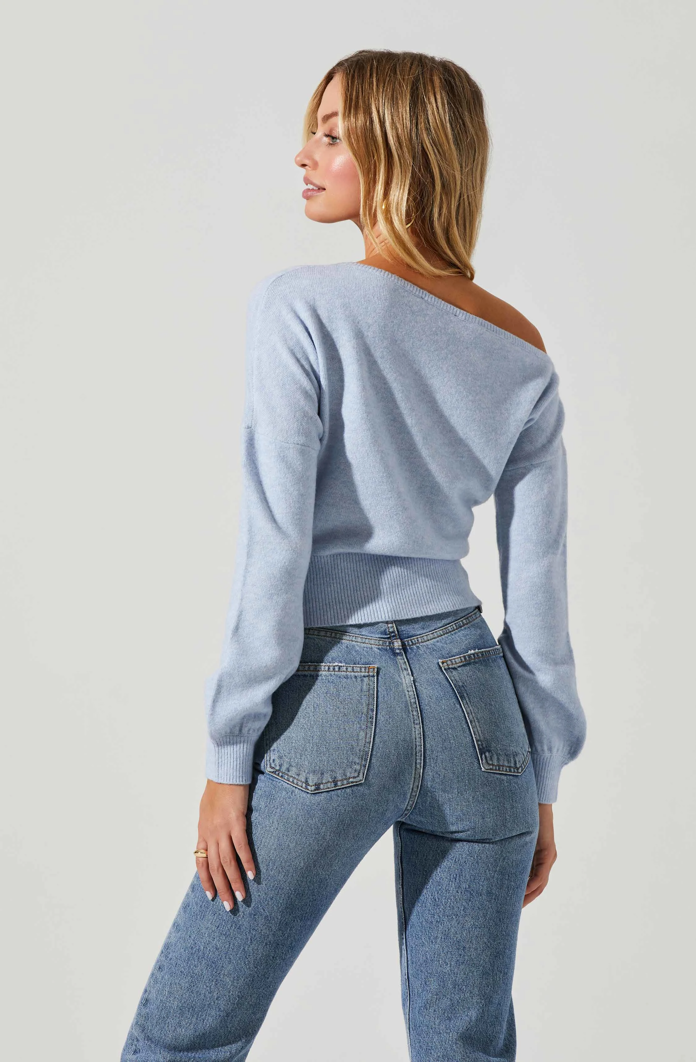 Chantria Off Shoulder Sweater