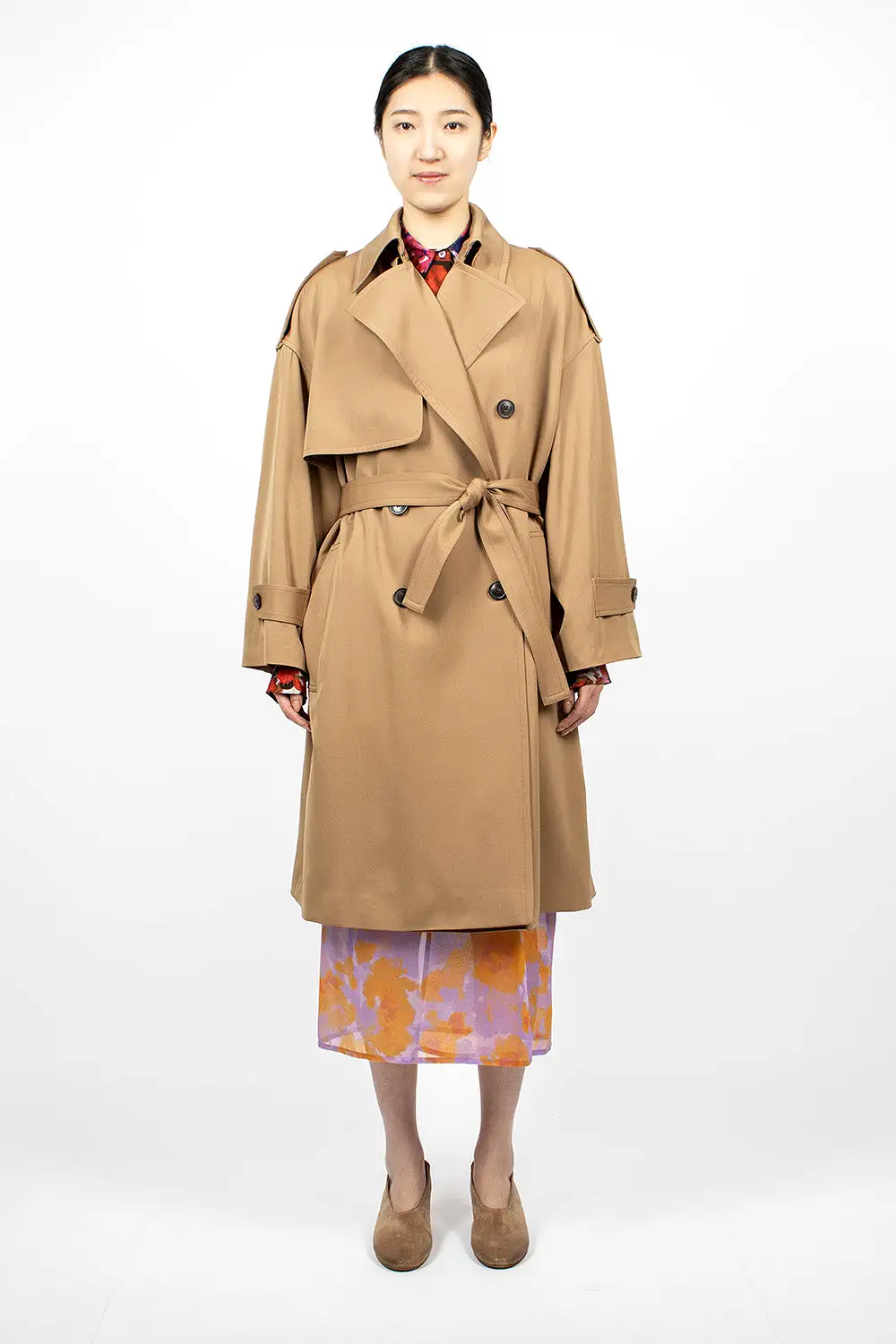 Classic Trench Coat Camel