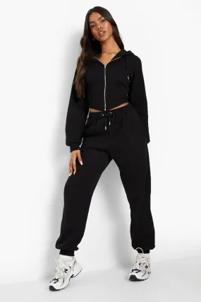 Corset Zip Through Hoodie Tracksuit