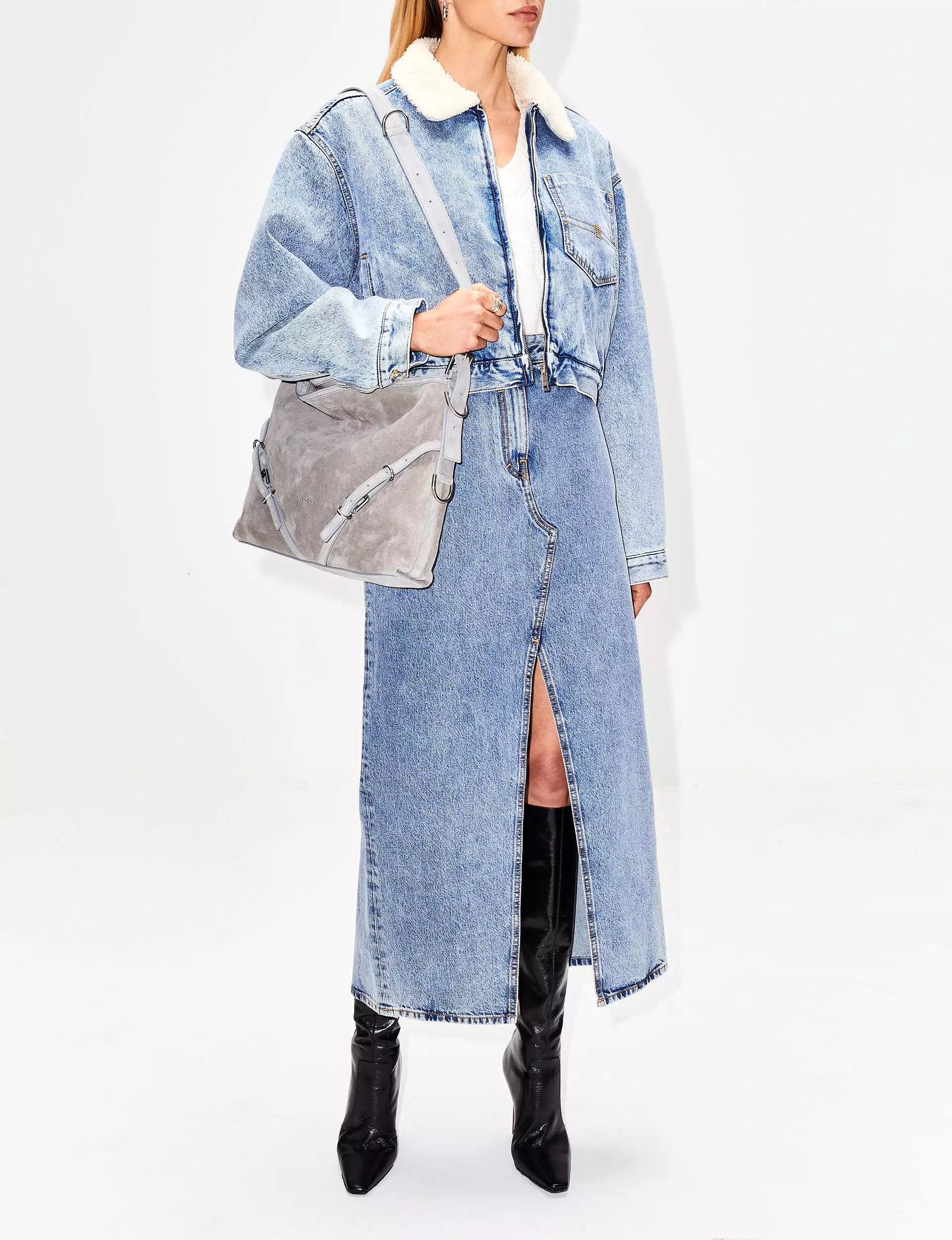 Cropped Denim Jacket