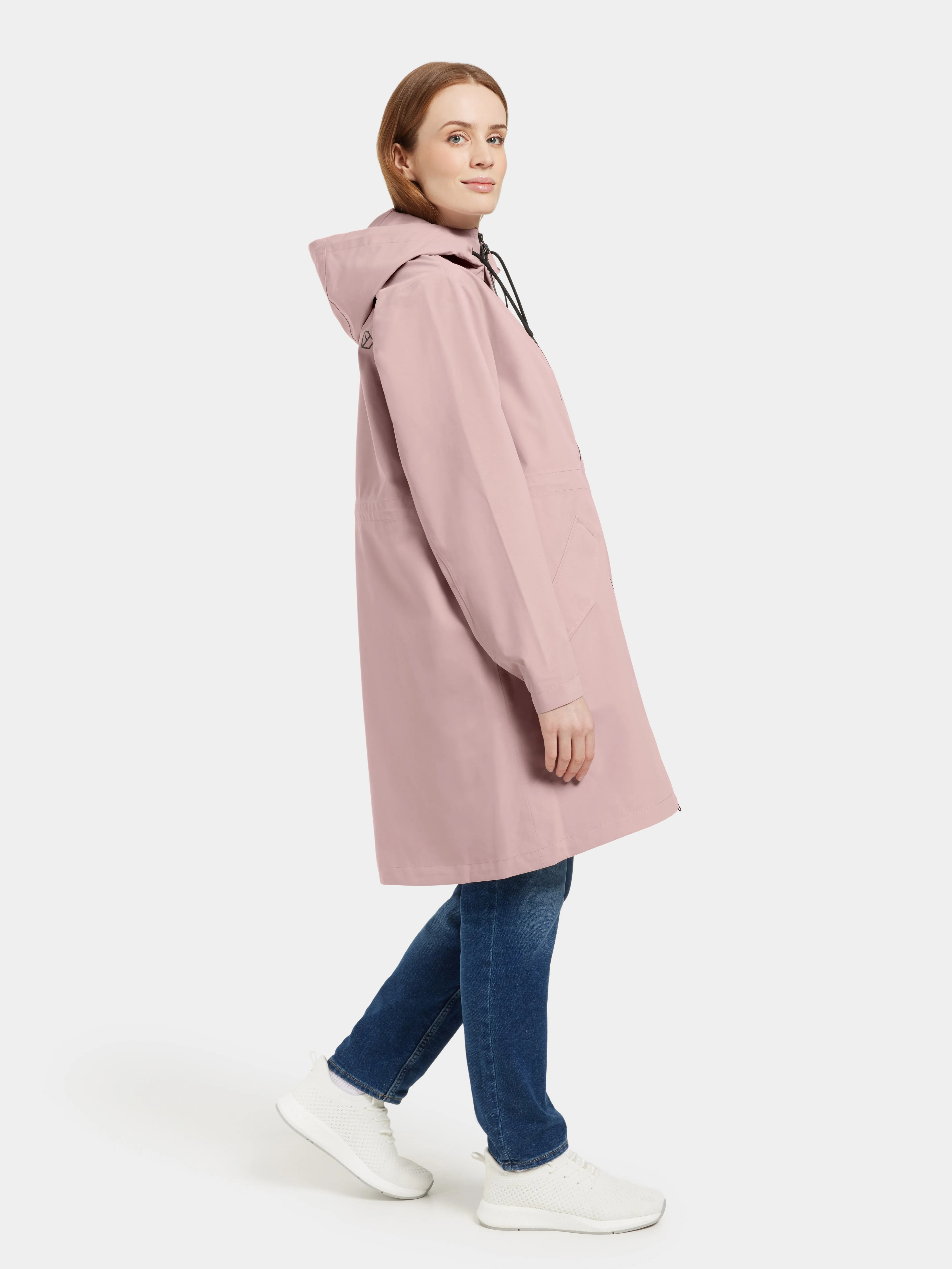 Didriksons Women's Marta Parka 3 Oyster Lilac | Buy Didriksons Women's Marta Parka 3 Oyster Lilac here | Outnorth