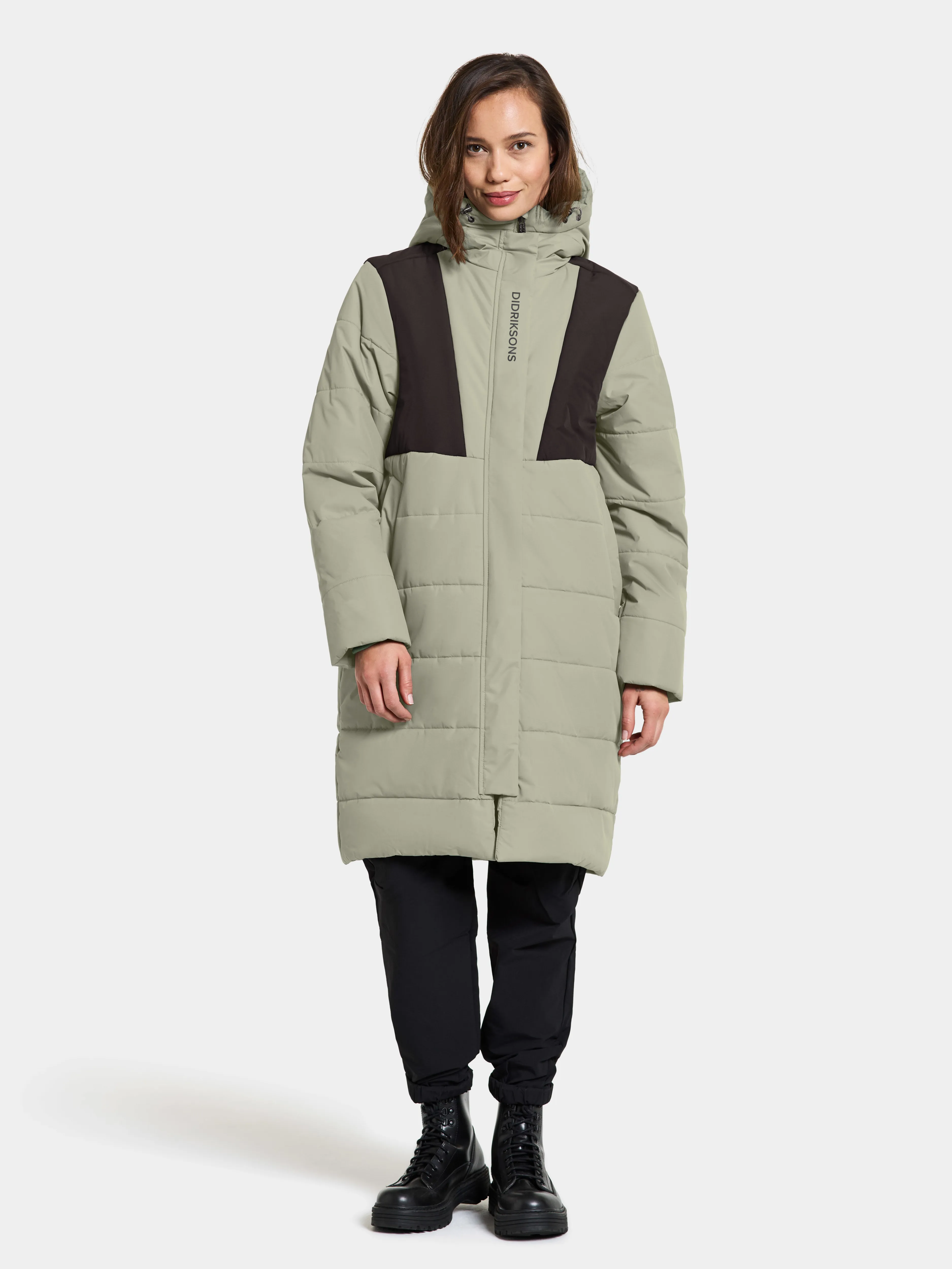 Didriksons Women's Moira Parka Wilted Leaf | Buy Didriksons Women's Moira Parka Wilted Leaf here | Outnorth