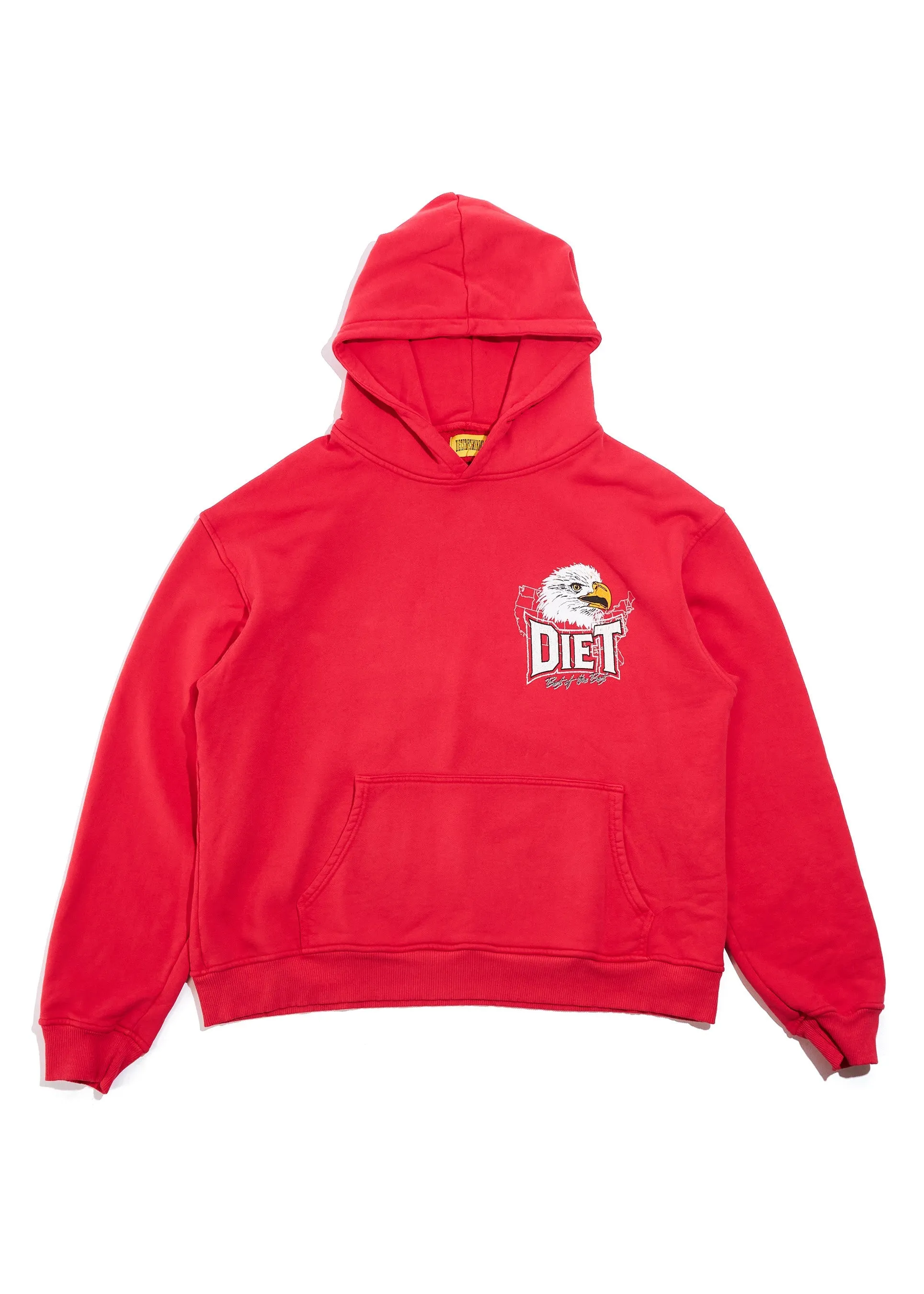 Diet Starts Monday - Winners Hoodie - Red