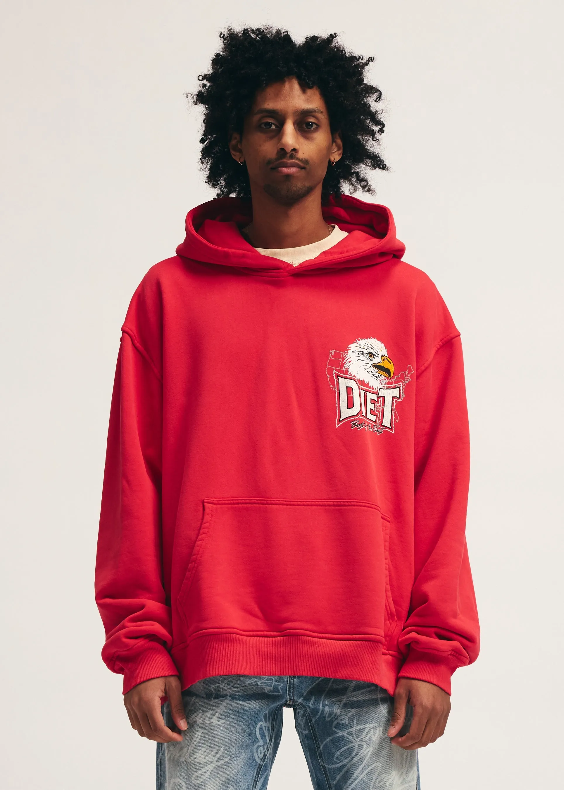 Diet Starts Monday - Winners Hoodie - Red