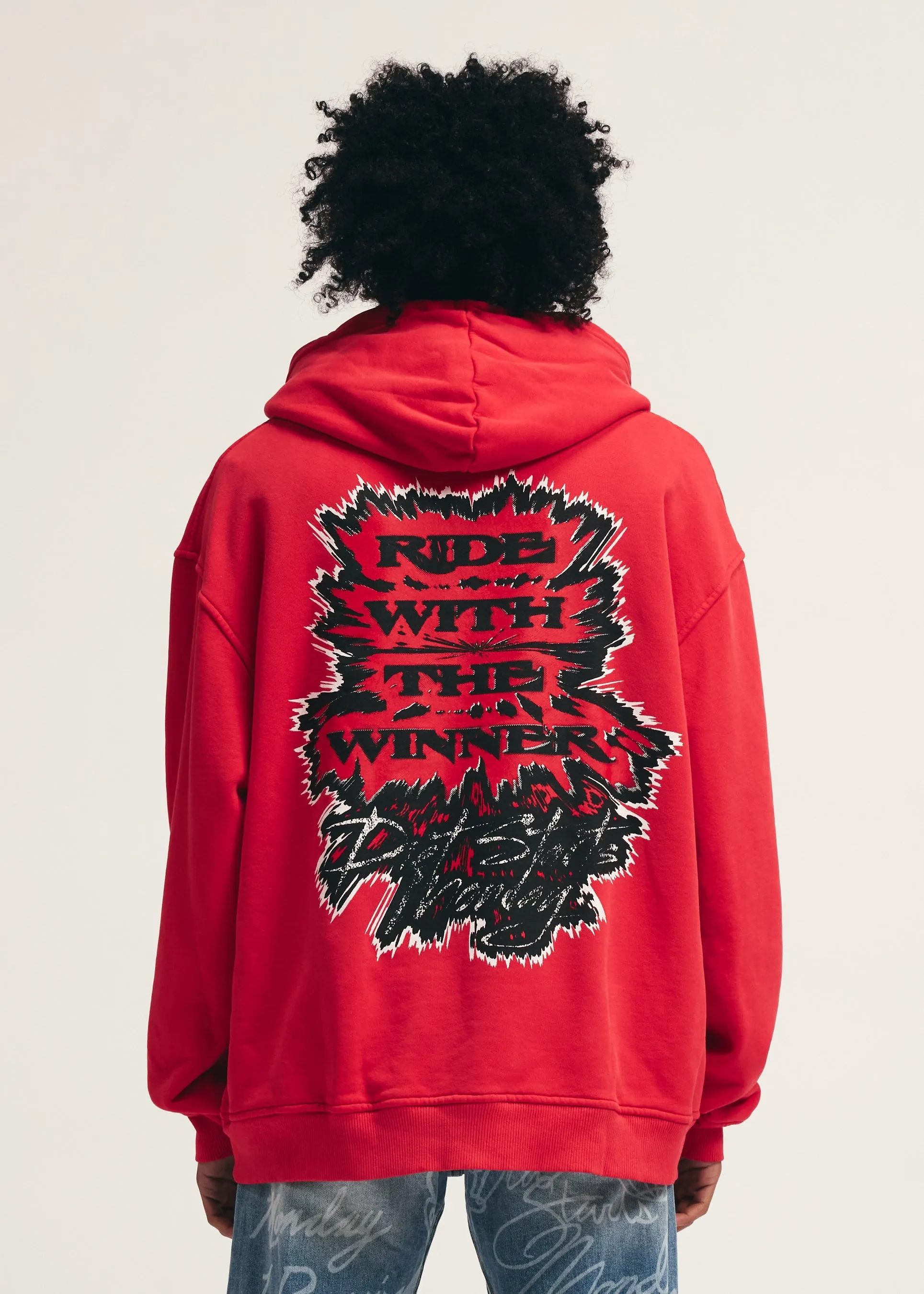 Diet Starts Monday - Winners Hoodie - Red