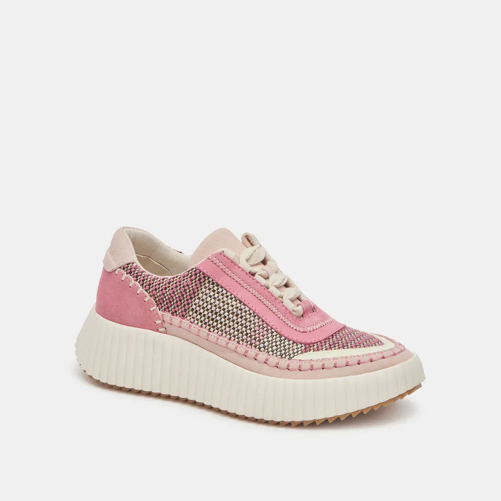 DOLEN SNEAKERS PINK MULTI WOVEN– Dolce Vita 6973777739842