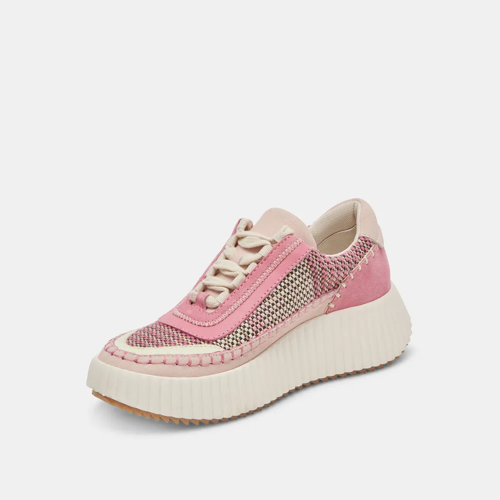 DOLEN SNEAKERS PINK MULTI WOVEN– Dolce Vita 6973777739842