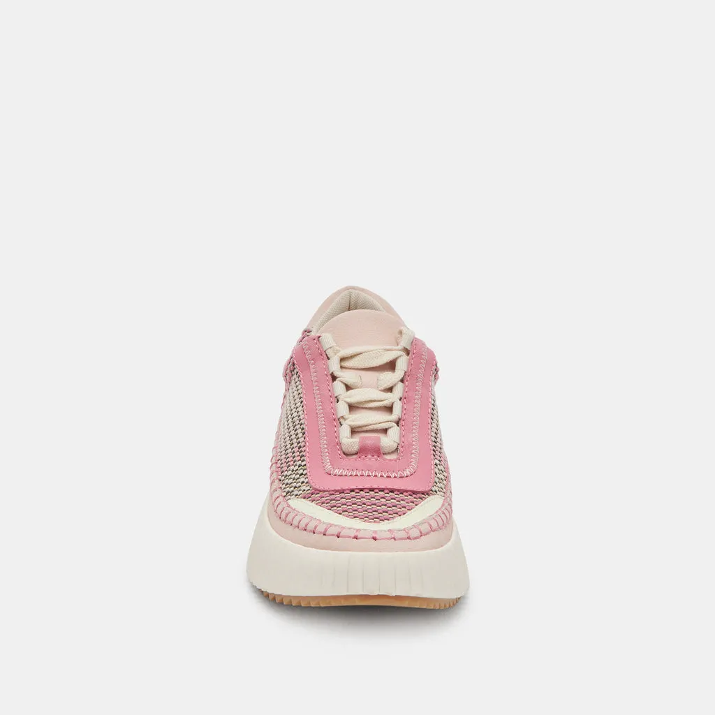 DOLEN SNEAKERS PINK MULTI WOVEN– Dolce Vita 6973777739842