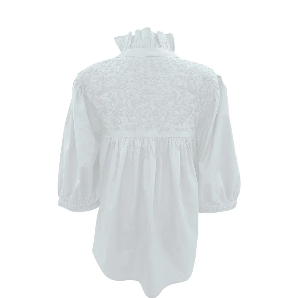 Double White Ultimate Tailgater Blouse