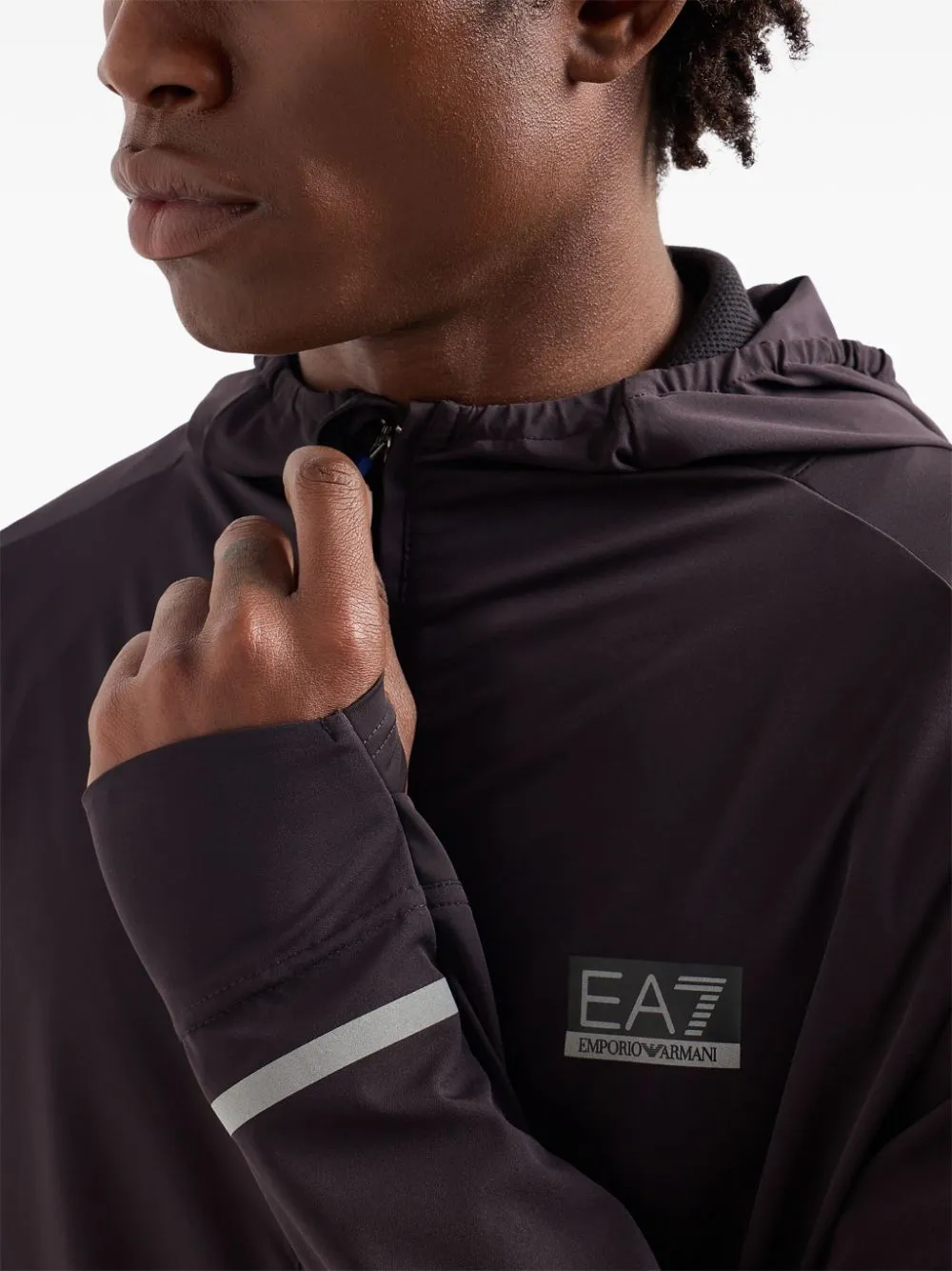 Ea7 Sweaters Black