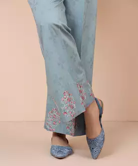 Embroidered Jacquard Culottes