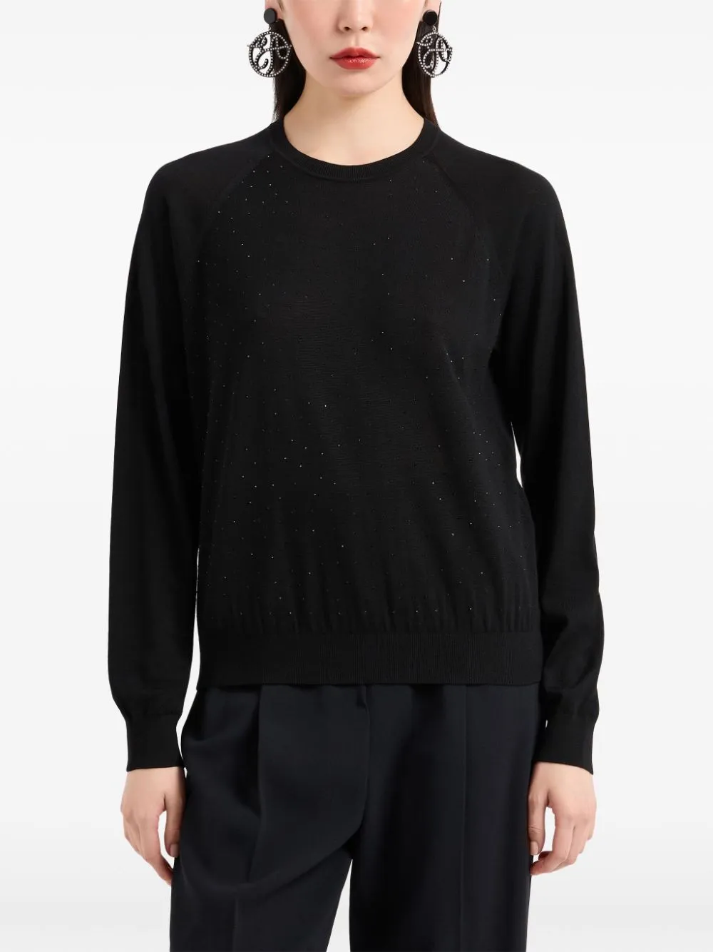 Emporio Armani Sweaters Black