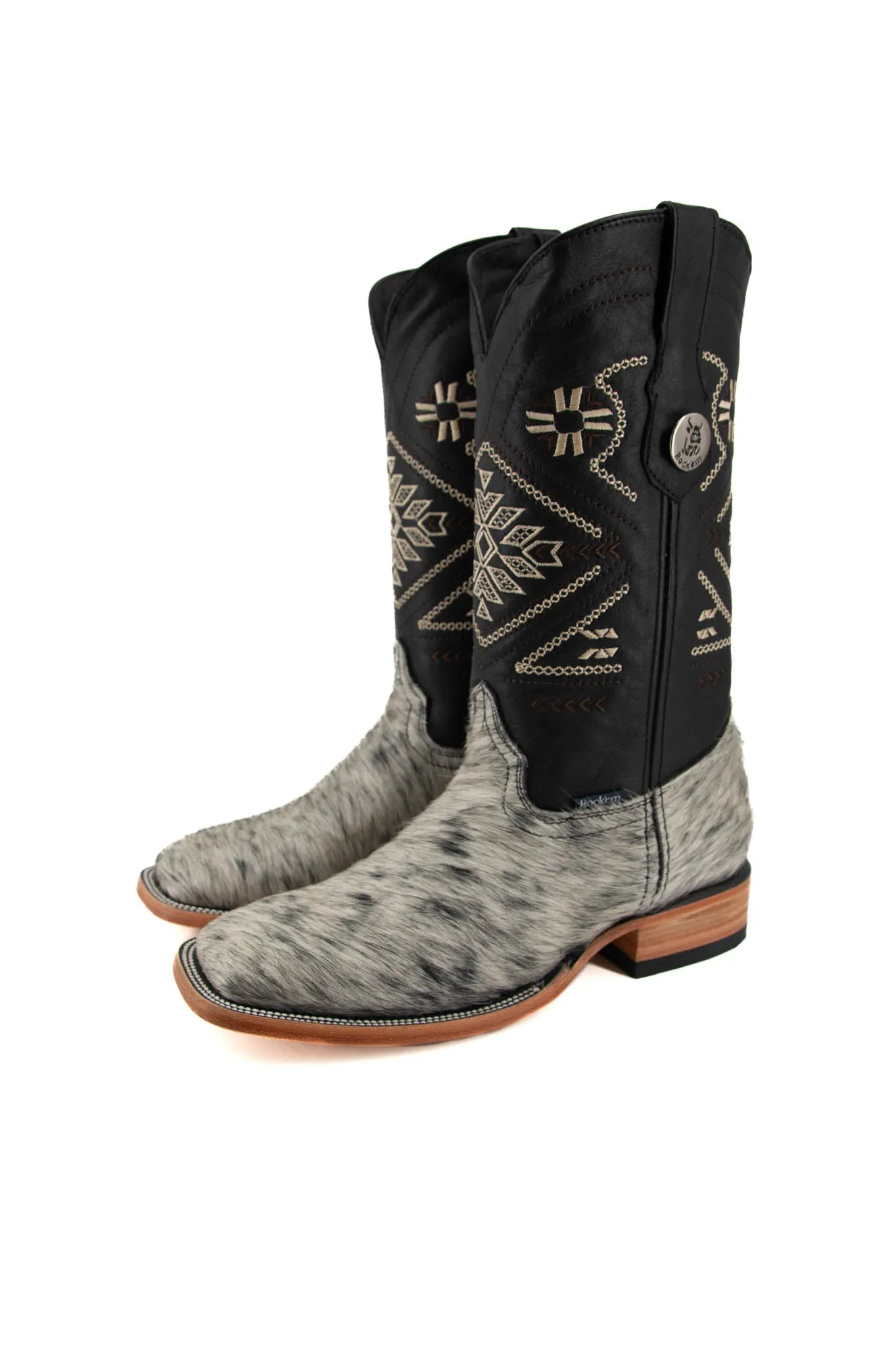 Est. Azteca Lady Pelo Cowhide Women's Boot Size 9 Box 1M