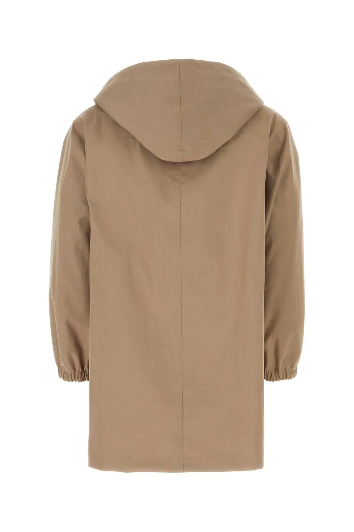 Fendi Cappuccino Cotton Parka