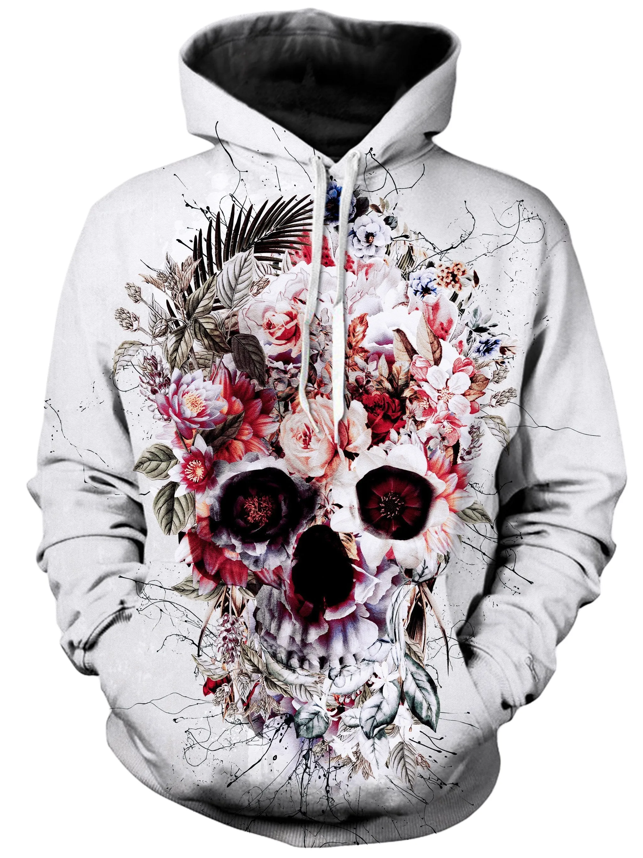 Floral Skull Unisex Hoodie