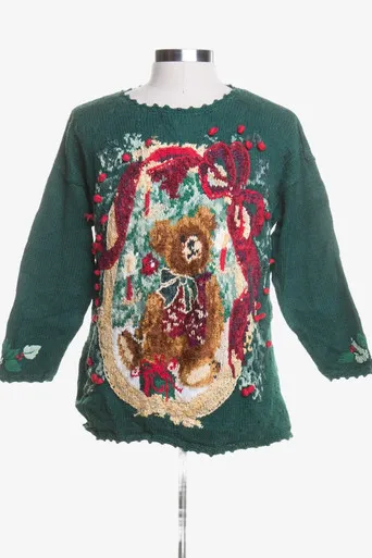 Green Ugly Christmas Pullover 45189