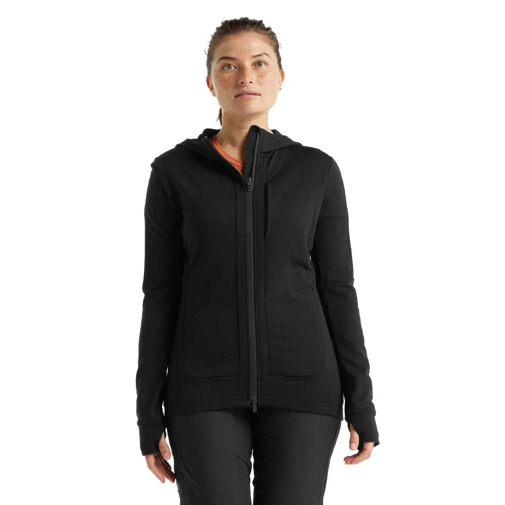 Icebreaker Quantum III LS Zip Hoodie Women