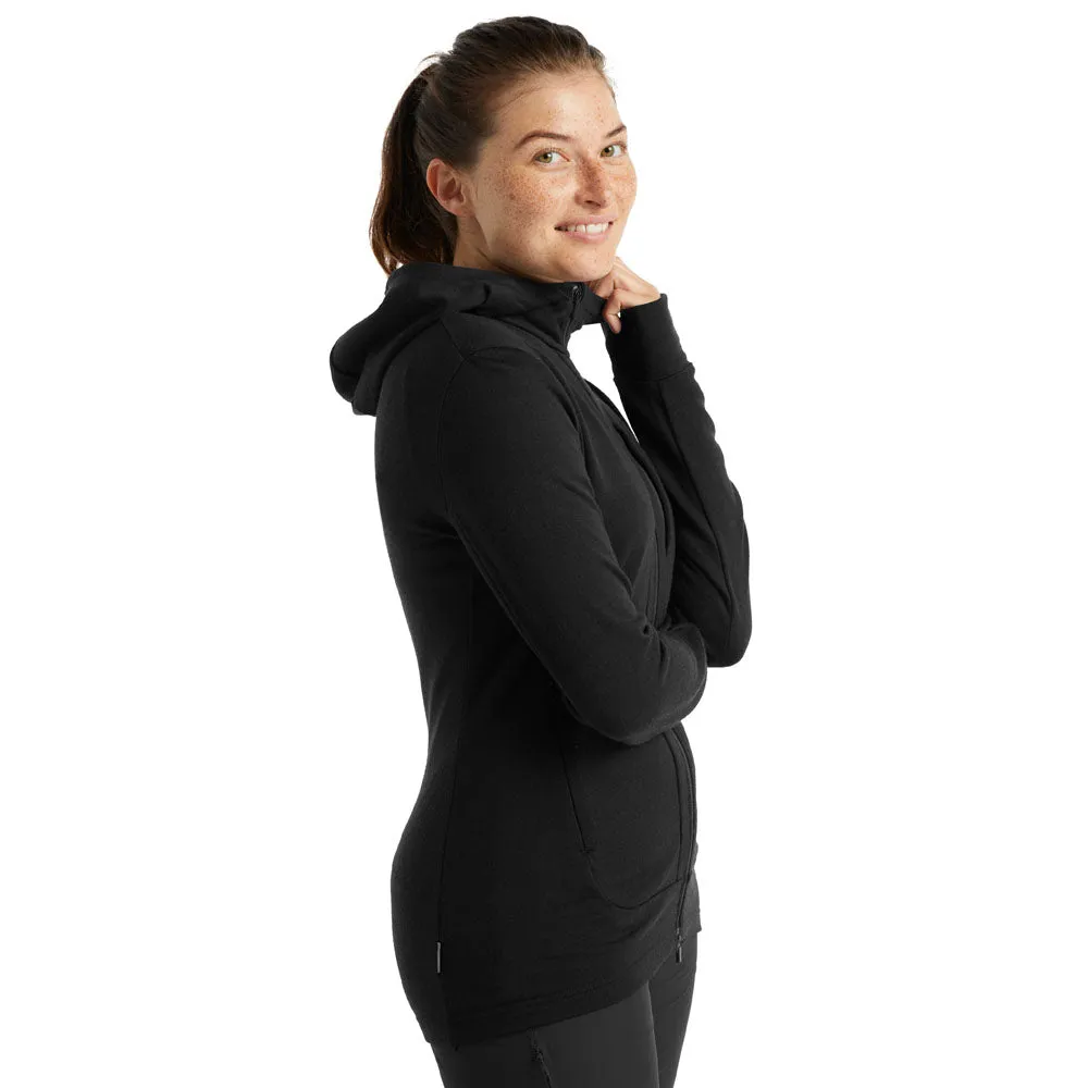 Icebreaker Quantum III LS Zip Hoodie Women