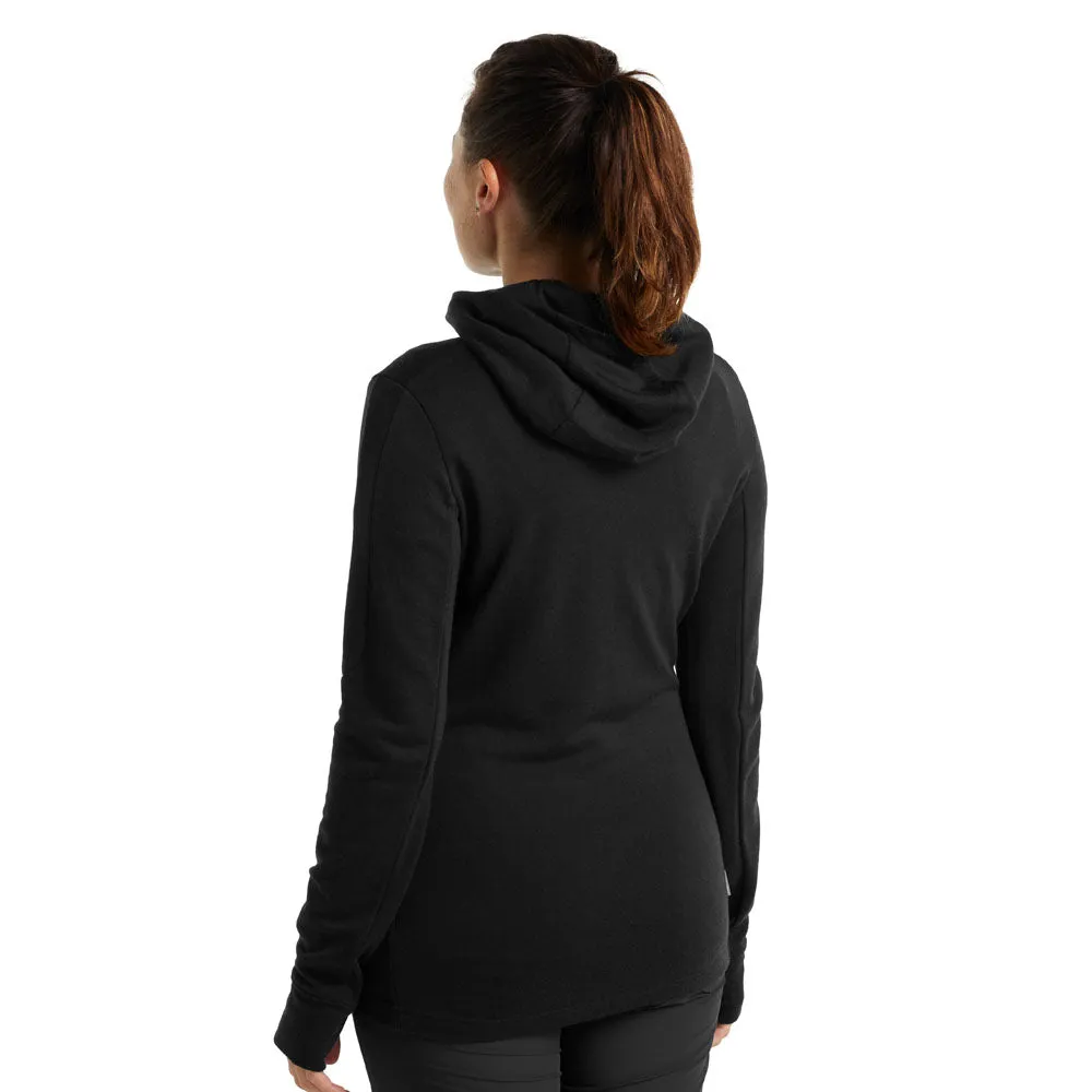 Icebreaker Quantum III LS Zip Hoodie Women