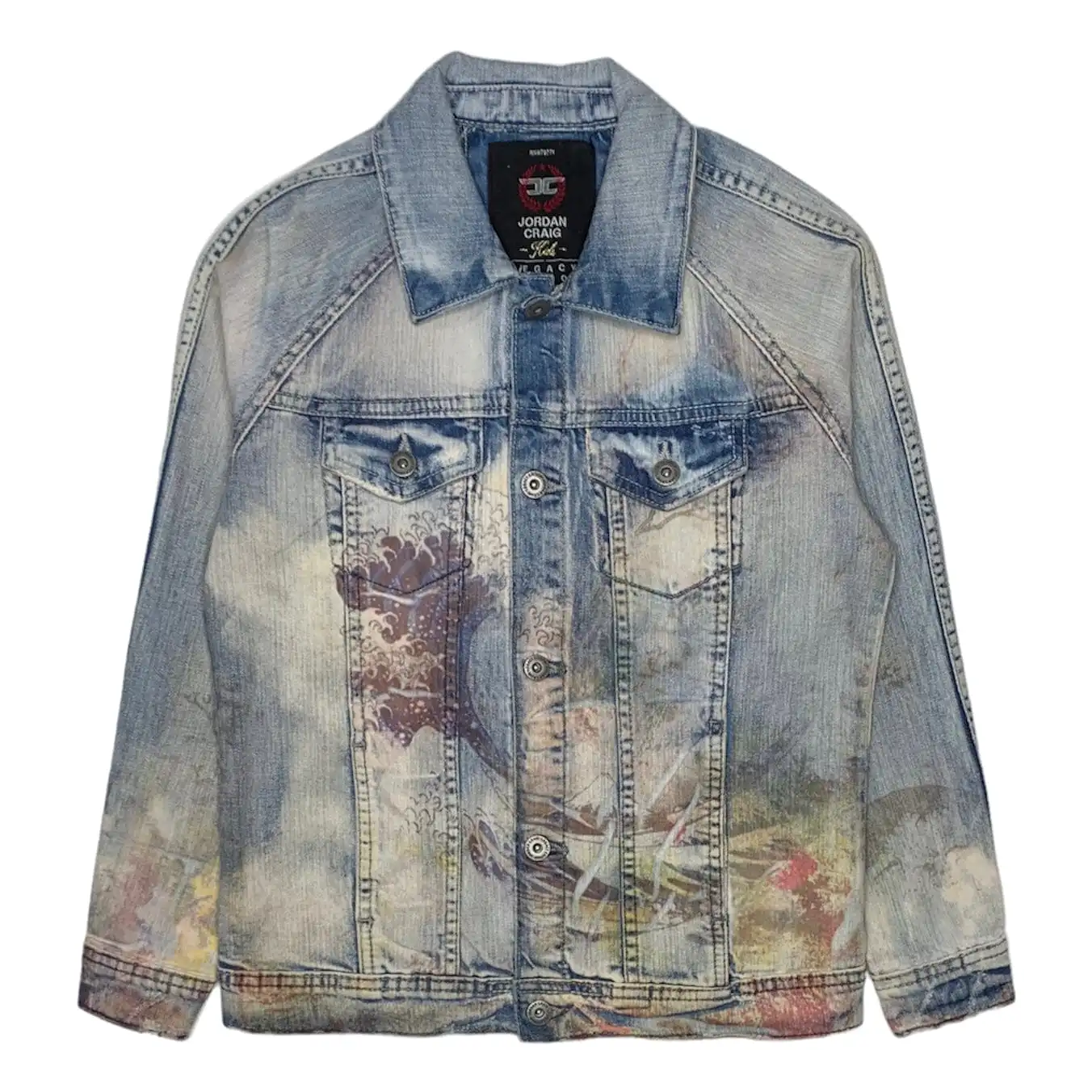 Kids Jordan Craig Denim Jacket (Blue Wave) - 91387K