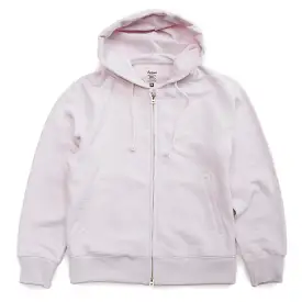 Knit Zip Parka - Pale Pink