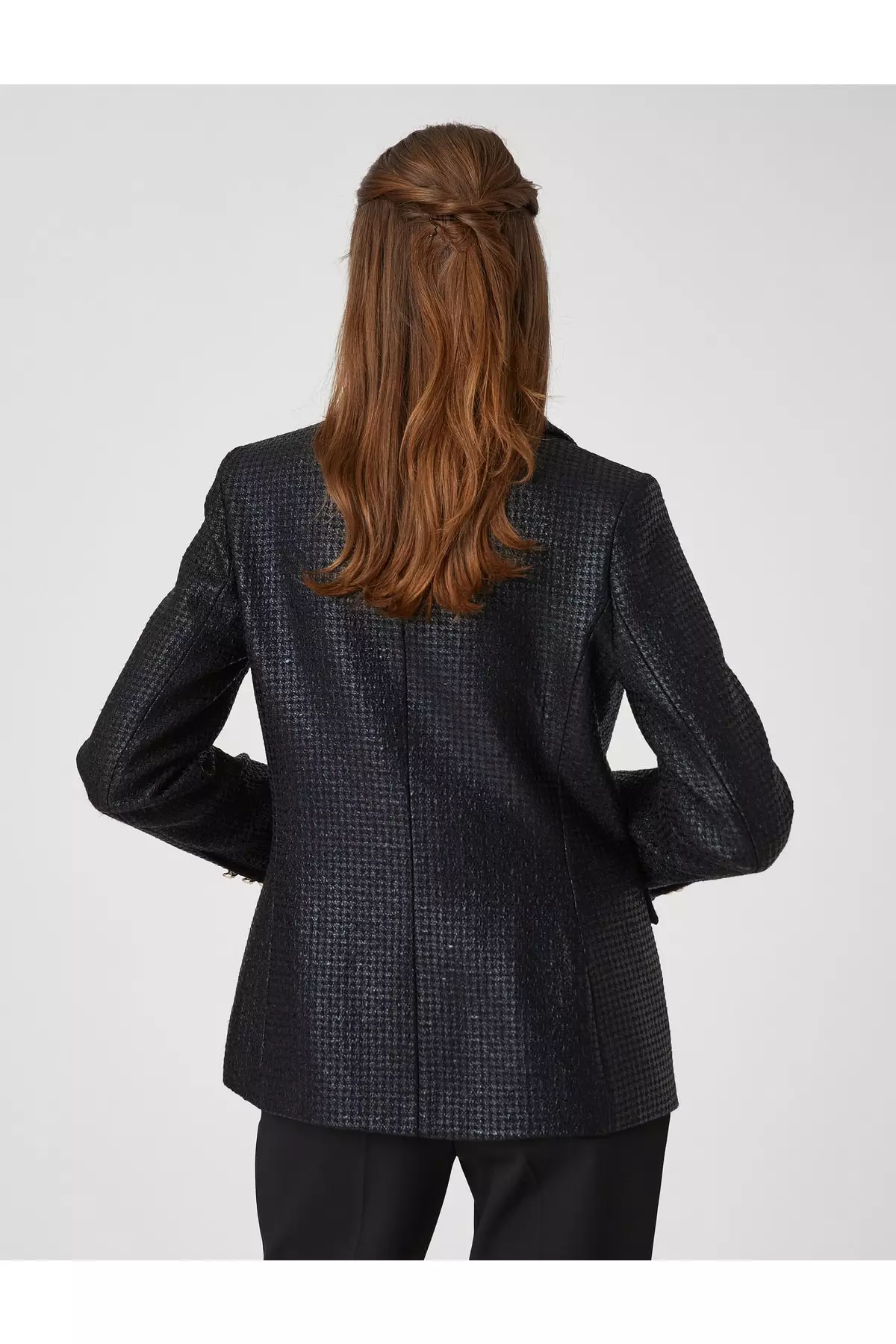 KOTON Shimmering Double Breasted Blazer Jacket