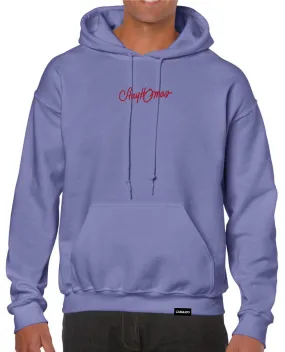 Lavanda embroidered Hoodie