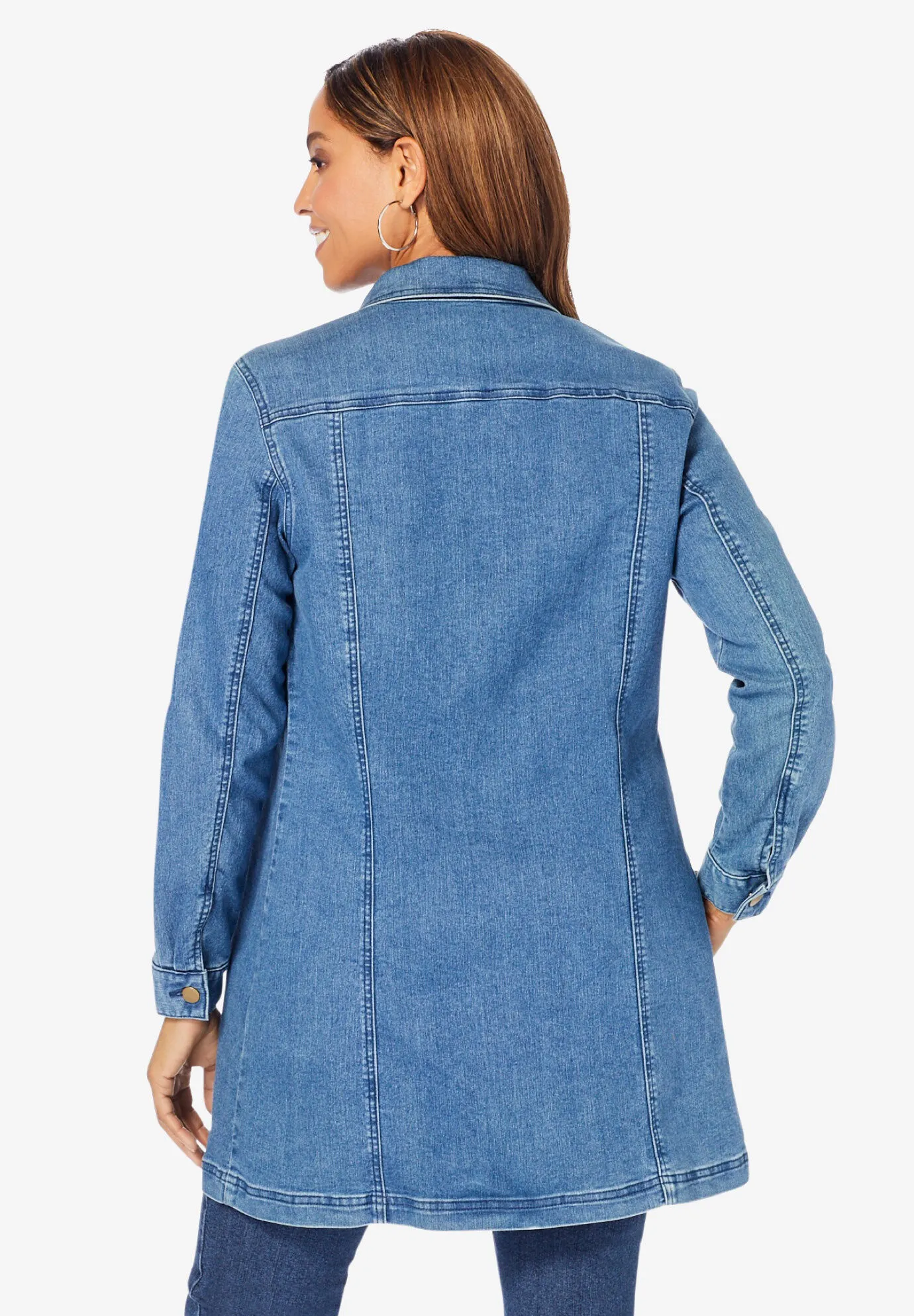 Long Denim Jacket