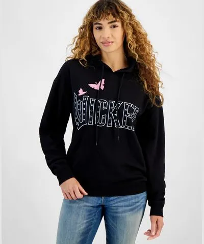 Love Tribe Juniors' Wicked Defy Gravity Embellished Pullover Hoodie