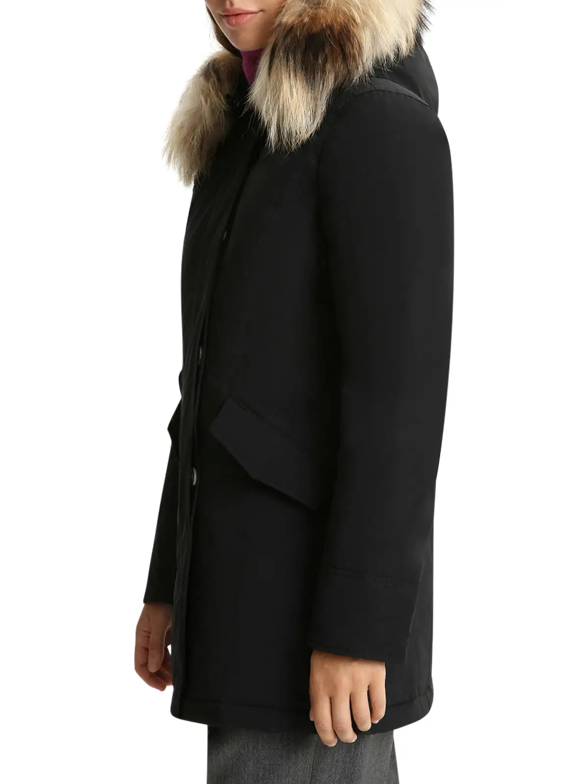 Luxe Arctic Parka with removable fur