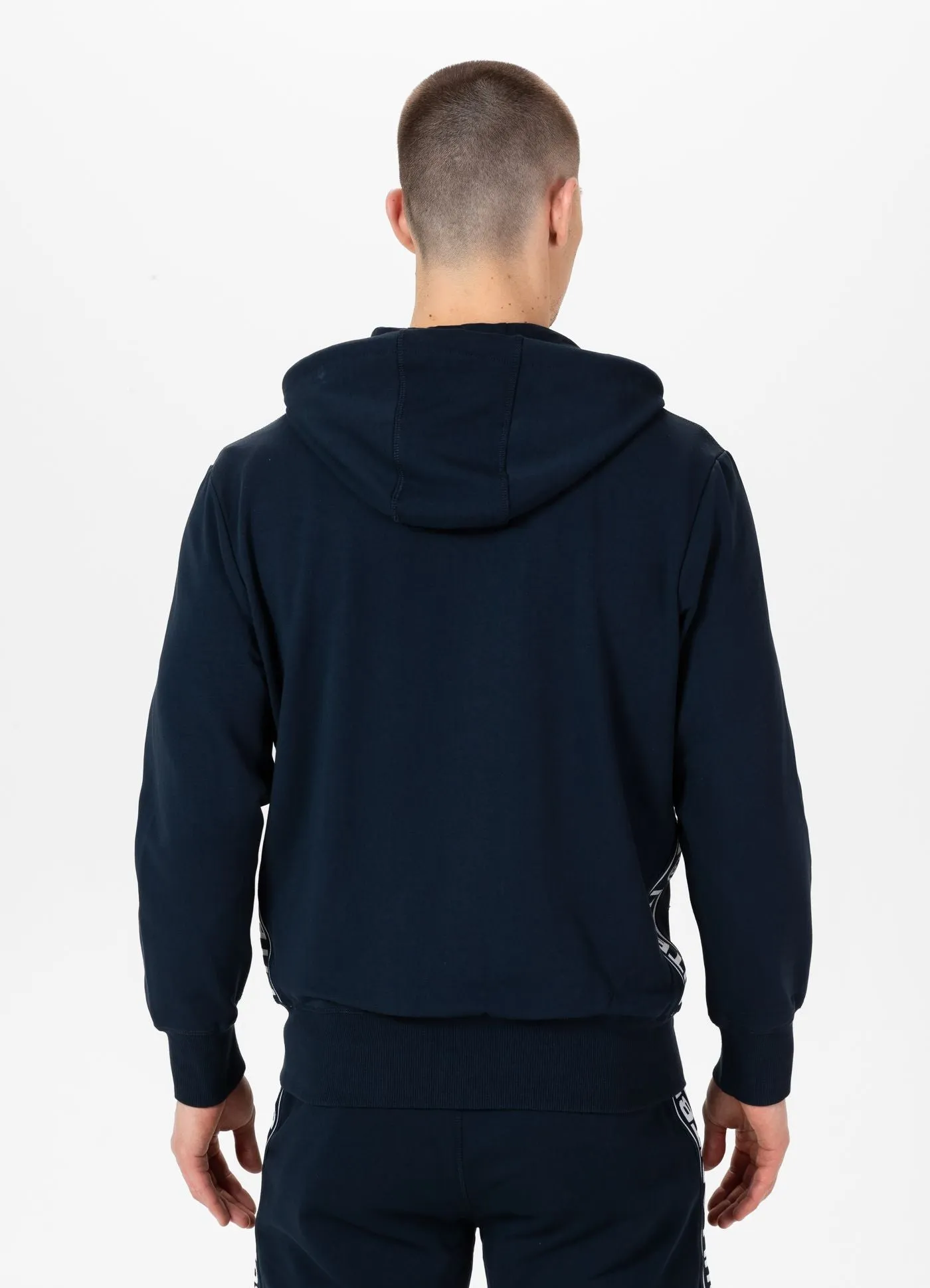 Men's Zip-up hoodie French Terry Lotus