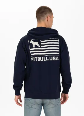 Men's Zip-up hoodie Terry Pitbull USA