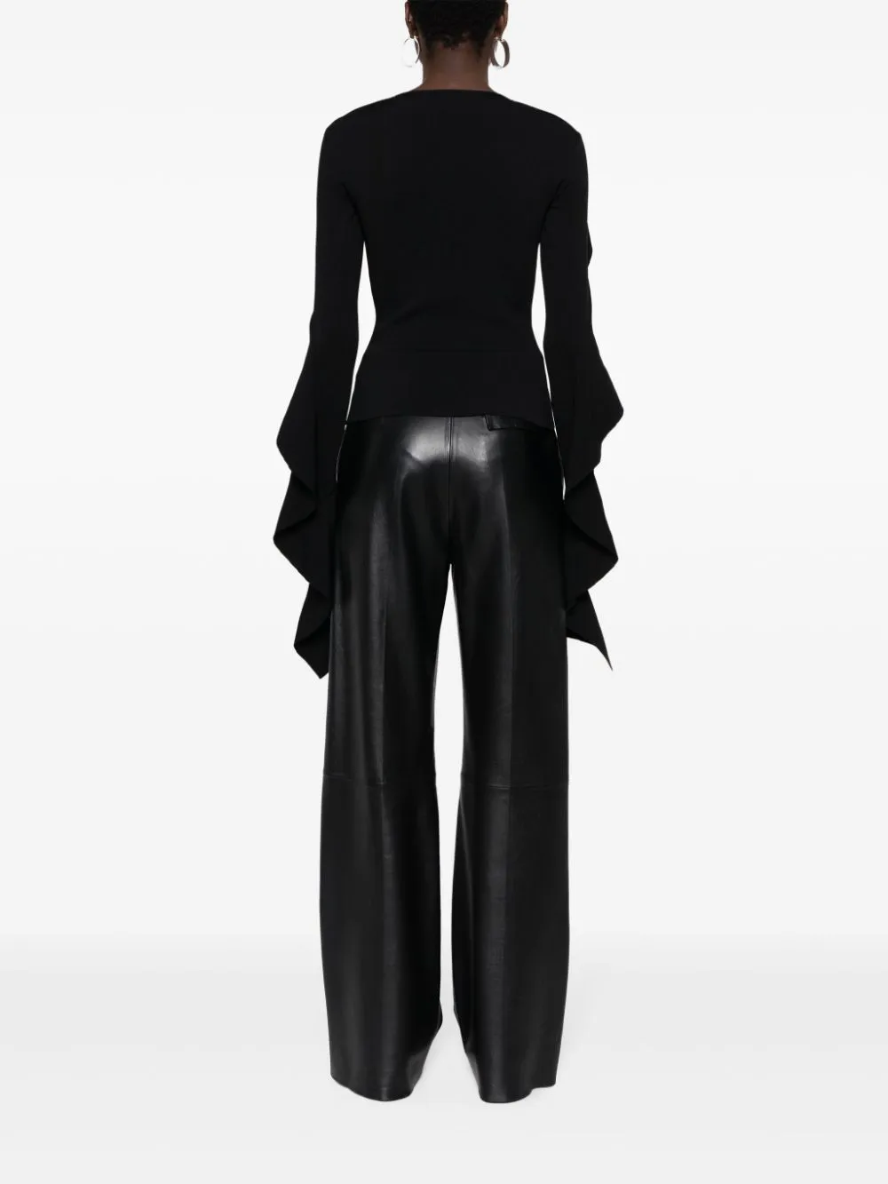 Mugler Sweaters Black