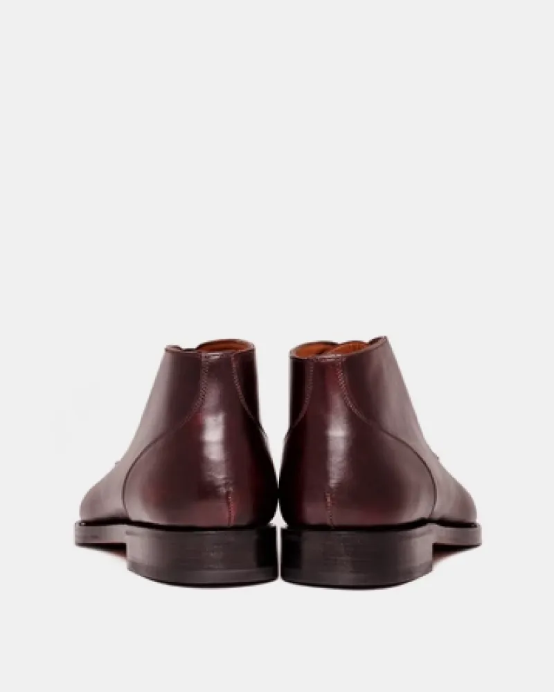 Museum Oxblood Ankle Boot