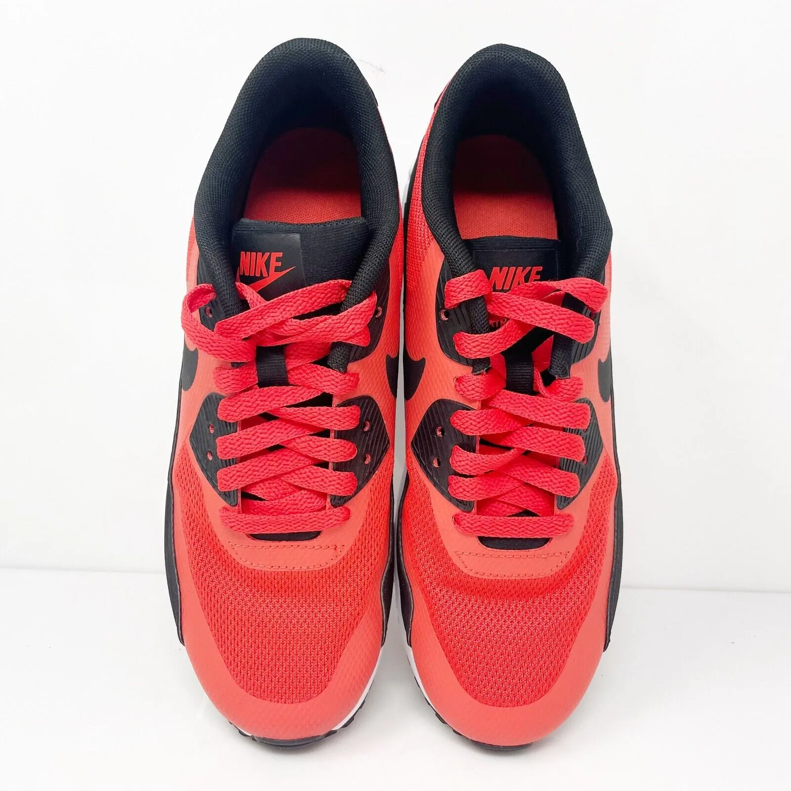 Nike Boys Air Max 90 Ultra 2.0 869950-800 Red Casual Shoes Sneakers Size 5Y