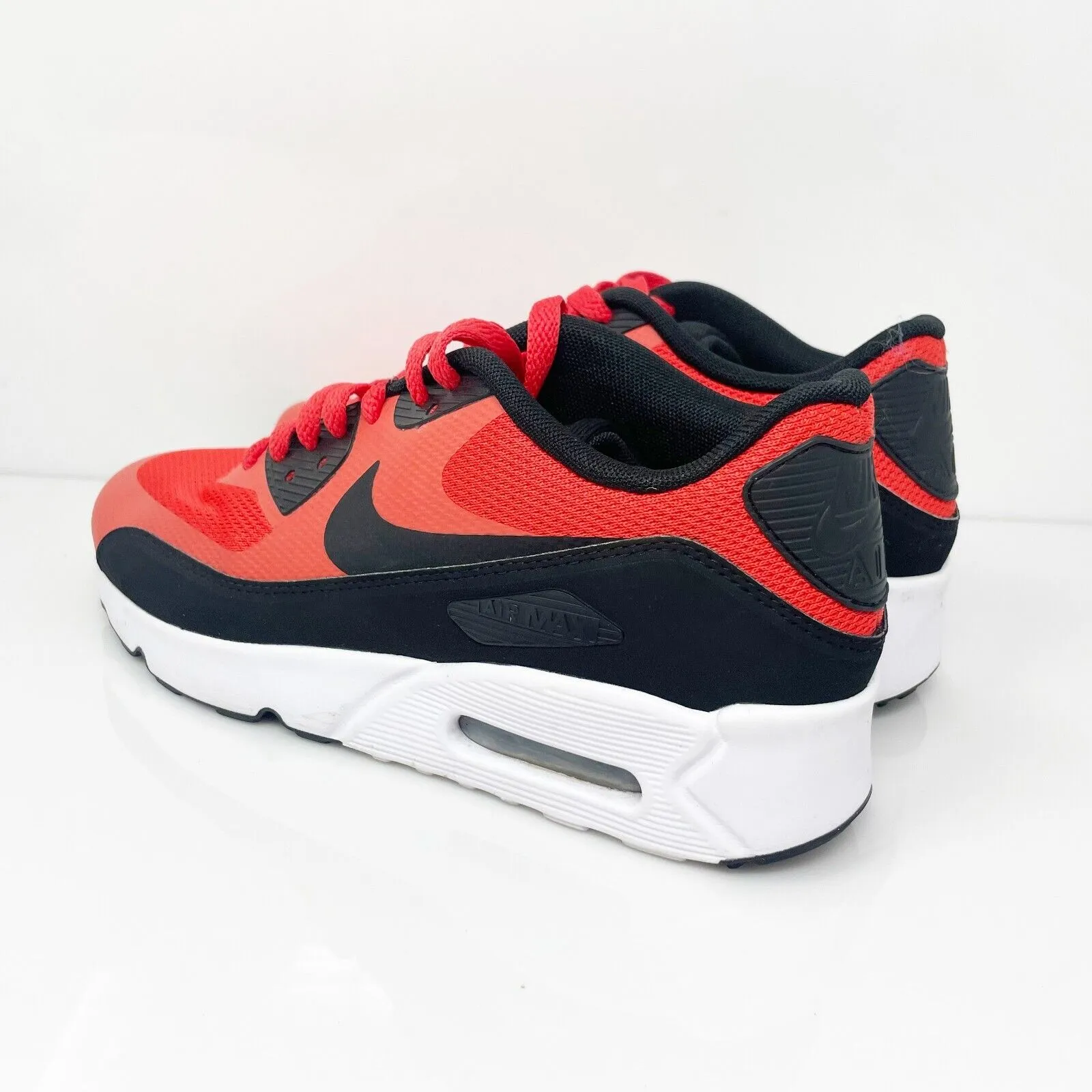 Nike Boys Air Max 90 Ultra 2.0 869950-800 Red Casual Shoes Sneakers Size 5Y