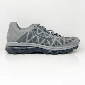 Nike Mens Air Max Plus 2011 429889-001 Gray Running Shoes Sneakers Size 8